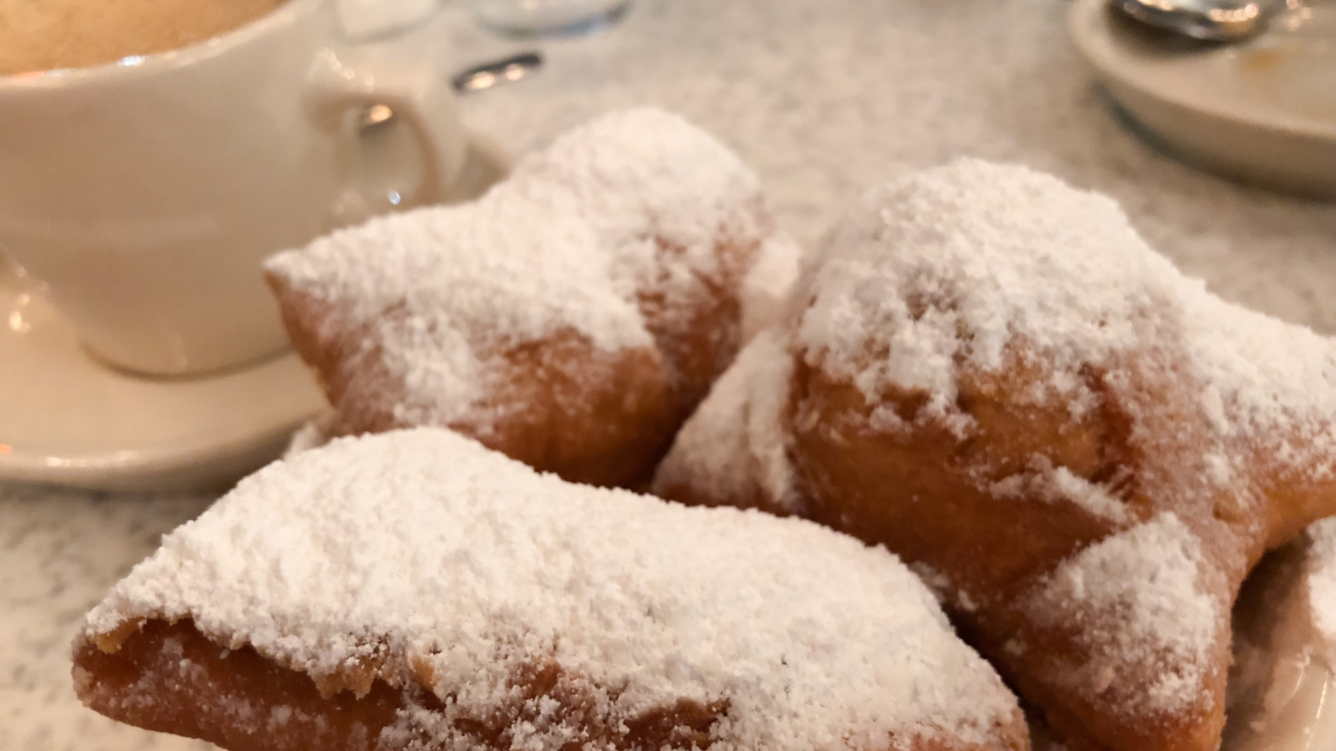 Beignets on our Food Bucket List.