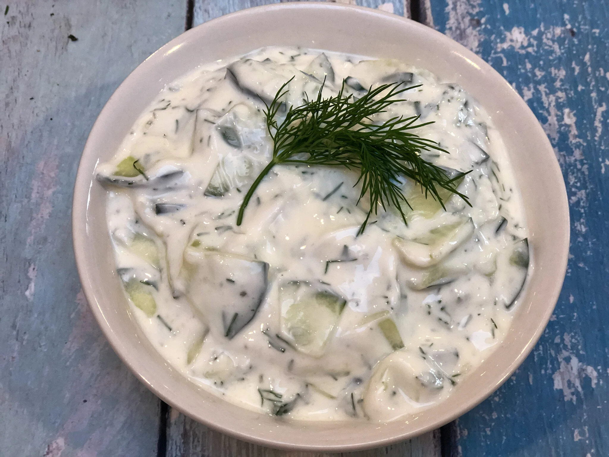 Homemade Fat-Free Tzatziki Sauce Recipe: So Easy!