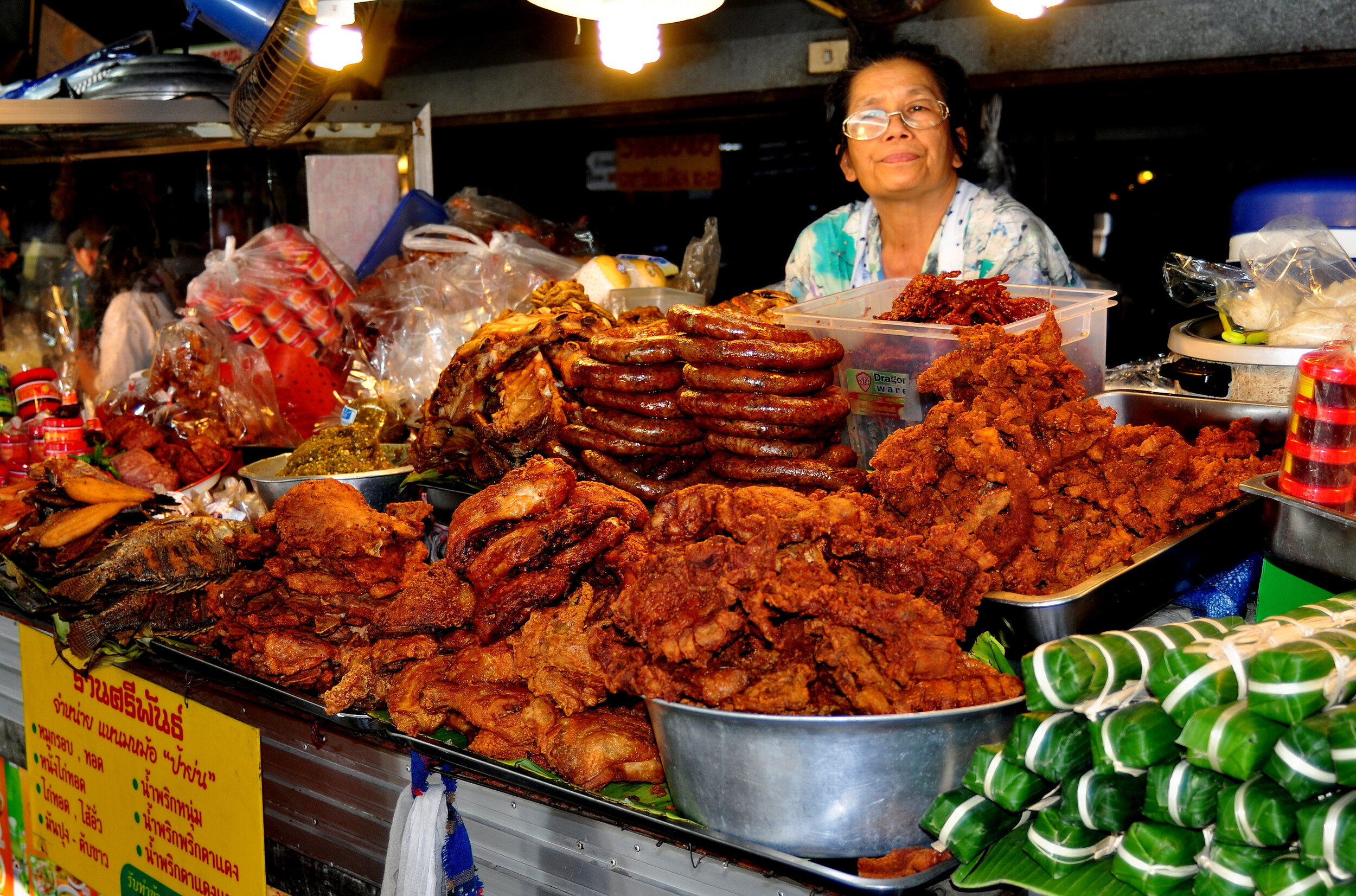 Chiang Mai street food vendor.