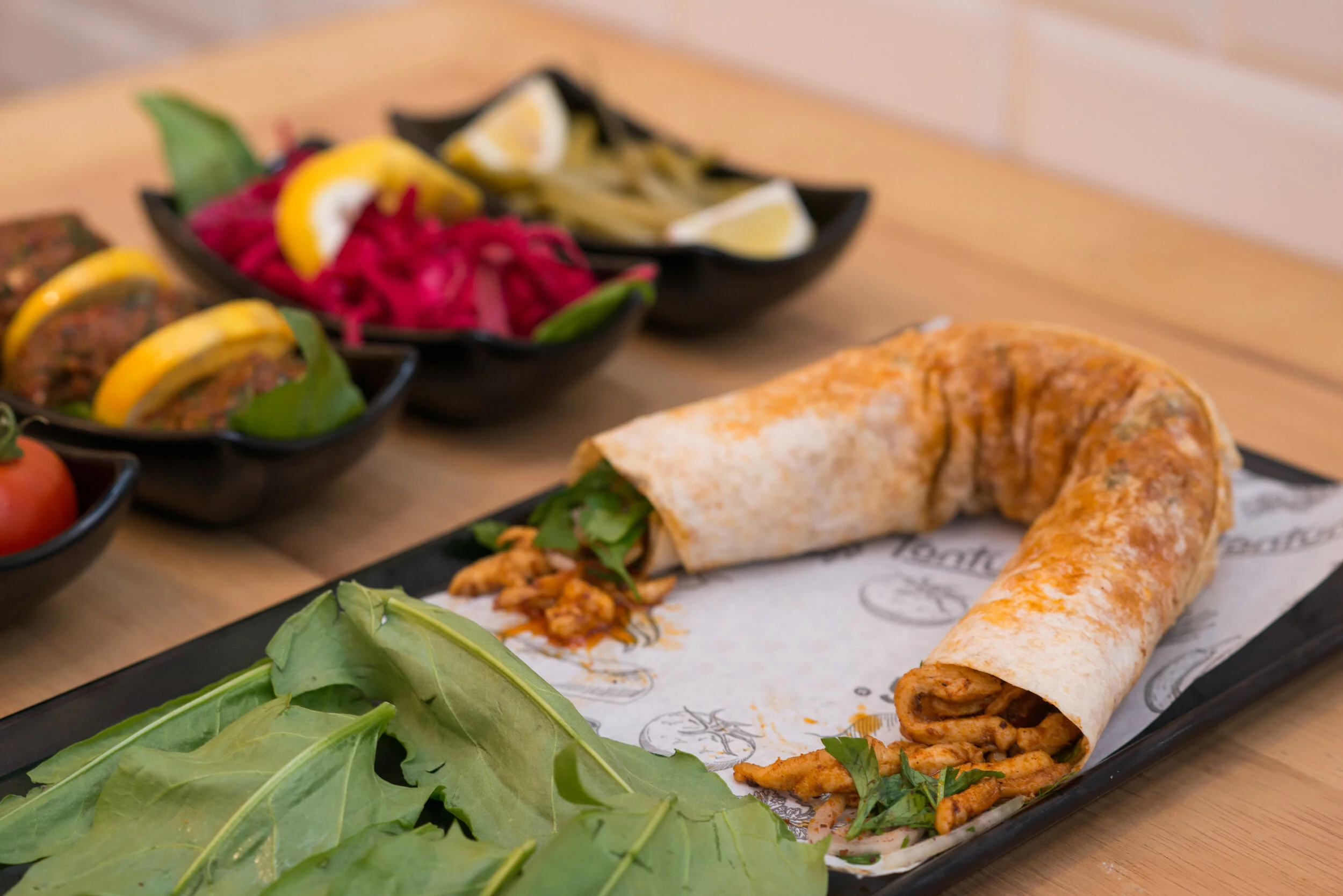 Tantuni is fast food in Istanbul.