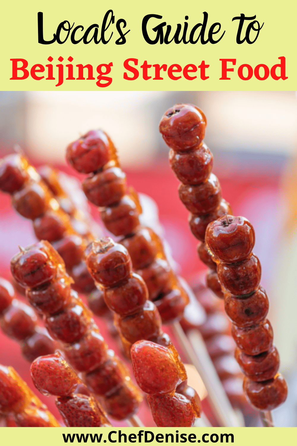 Hawthorn Berries Beijing street food