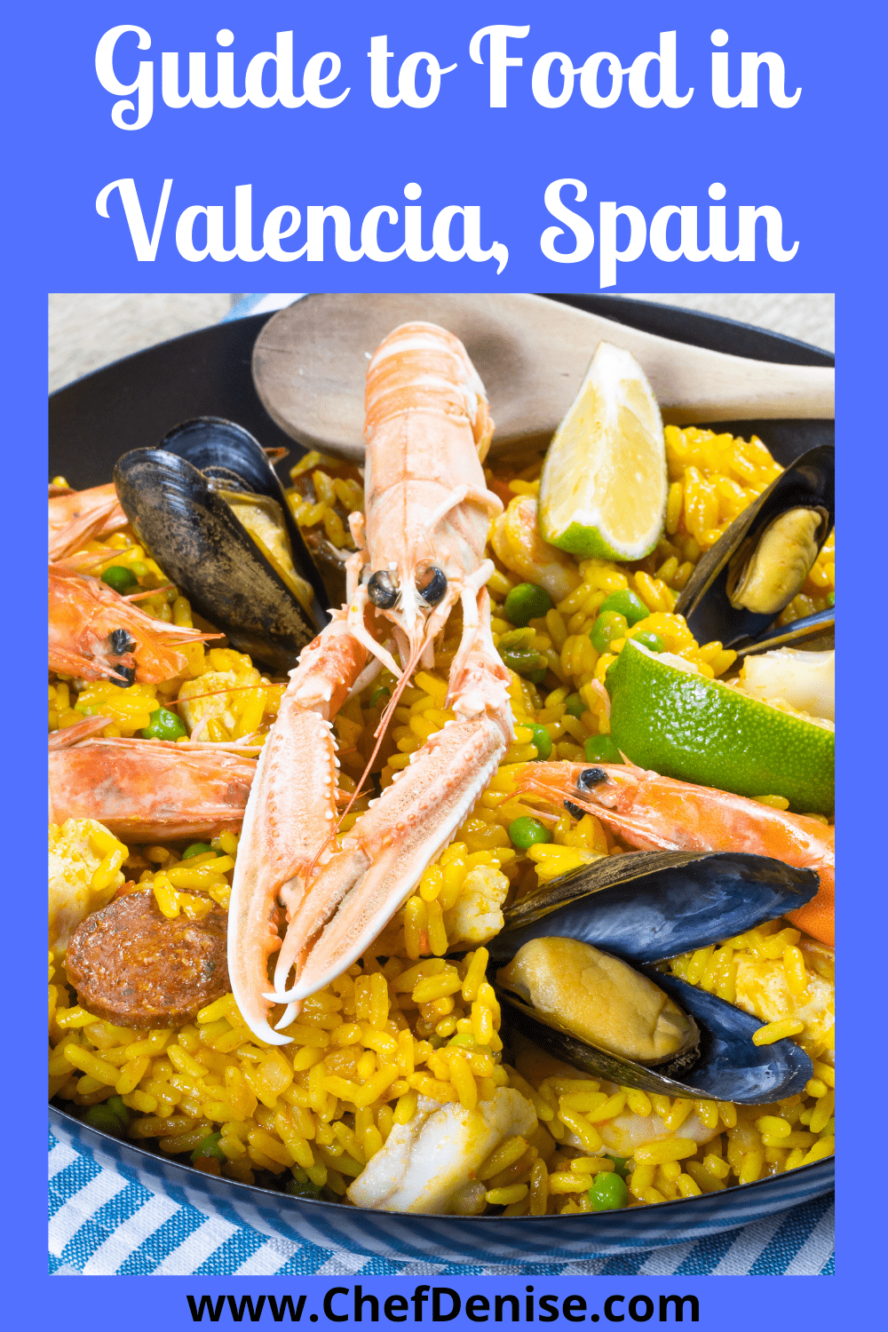 Pin for Guide to Food in Valencia, Spain