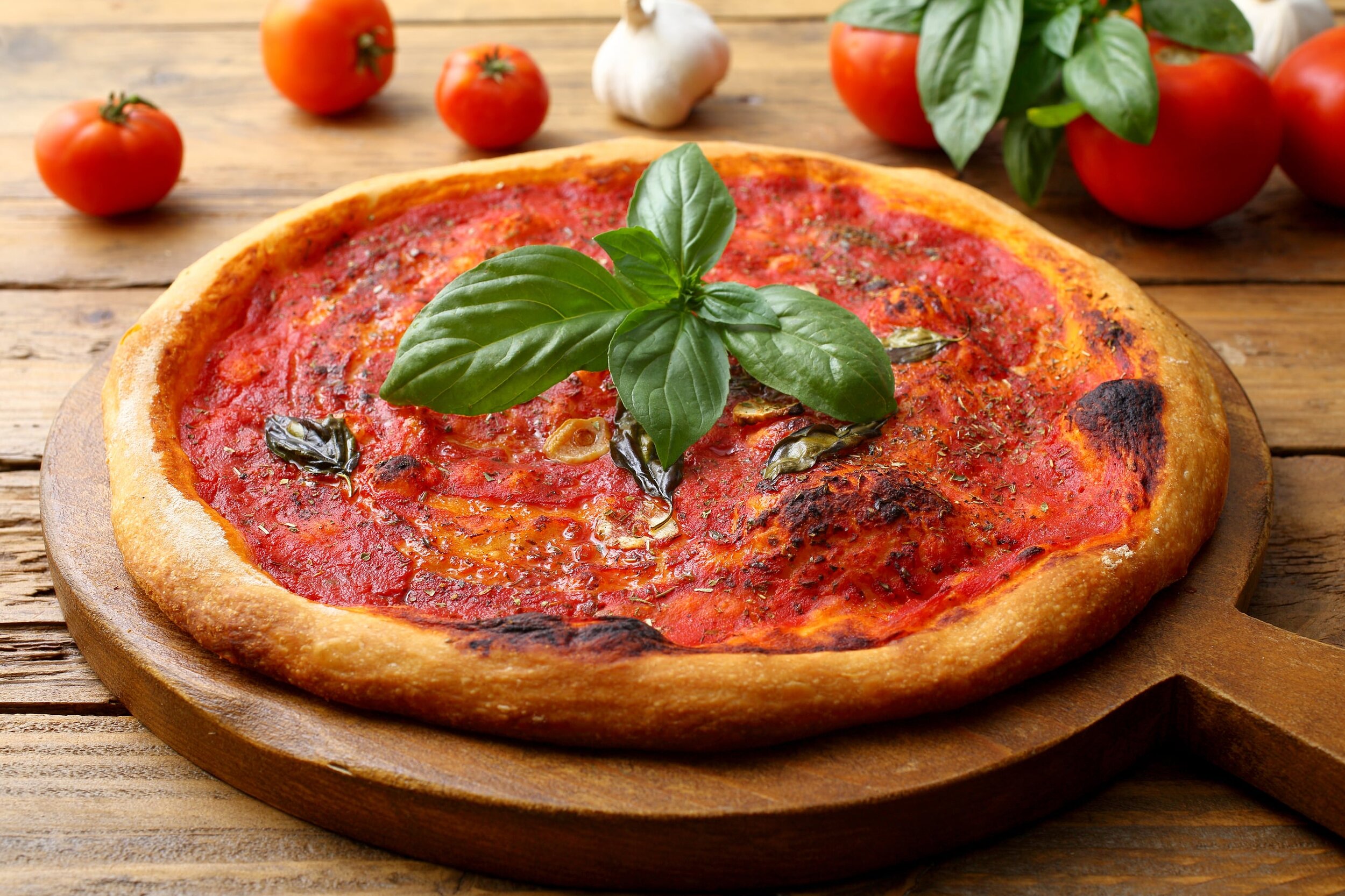 Pizza Marinara has always been vegan pizza