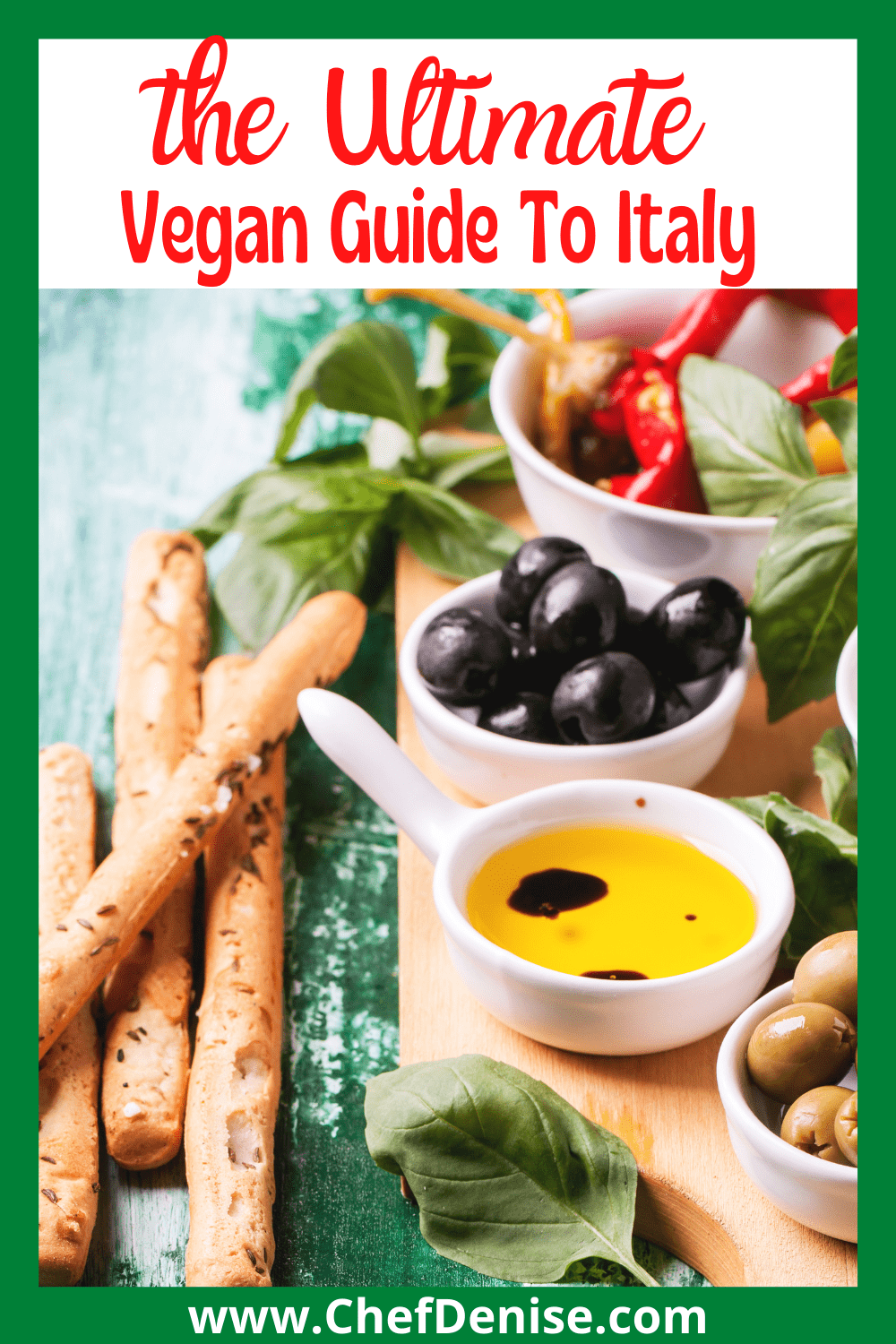 Pin for Vegan Italy Guide