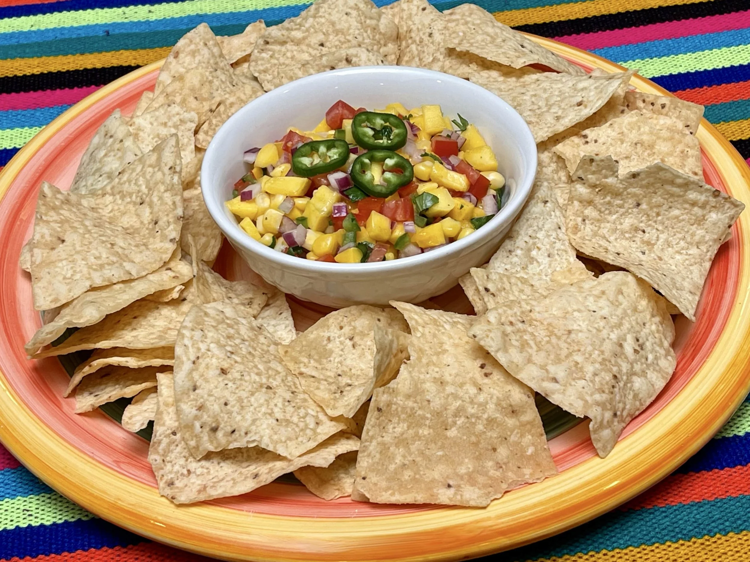 Easy Mango Corn Salsa Recipe for Chips and More!