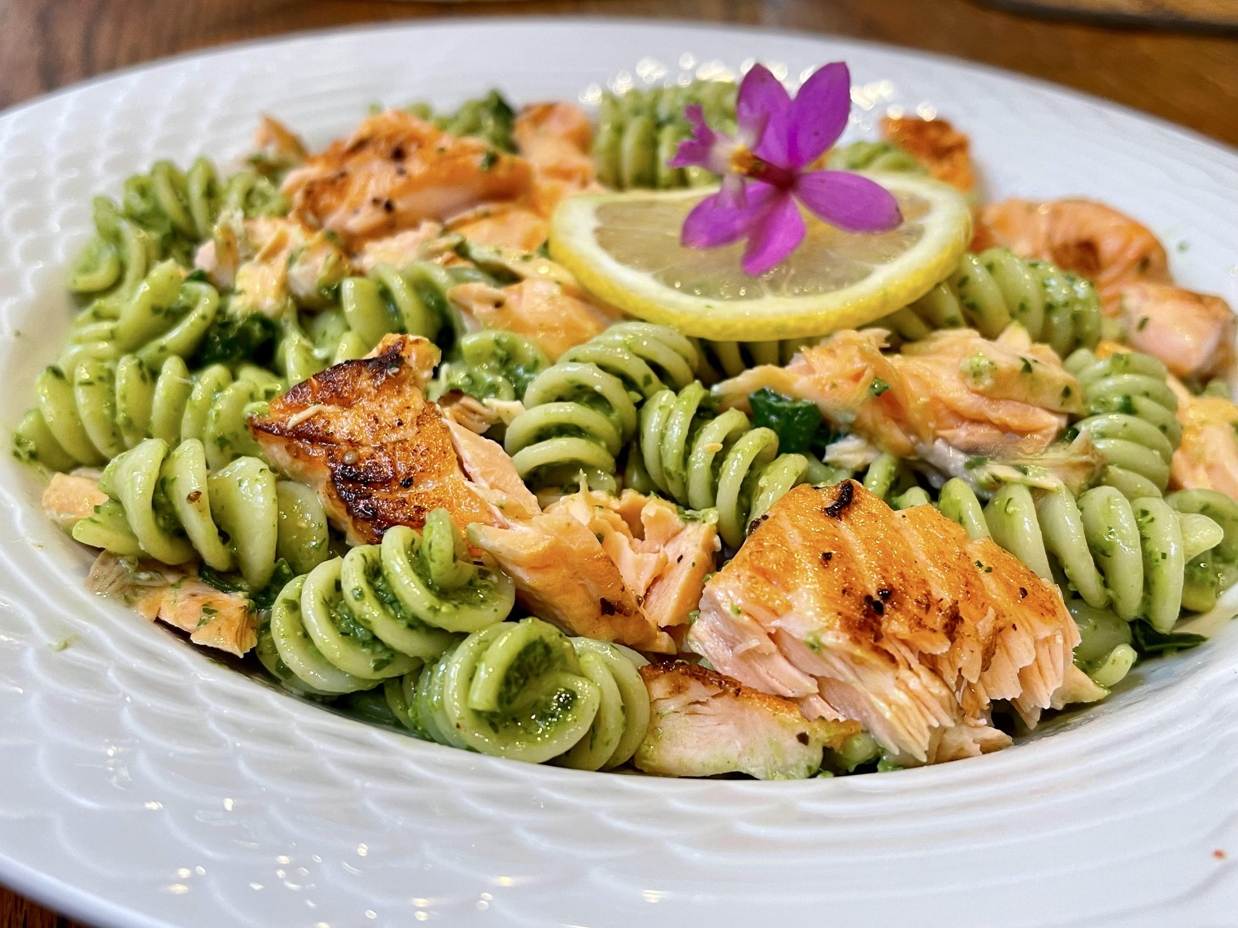 Salmon and Pesto Pasta Recipe: Delicious Easy Dinner