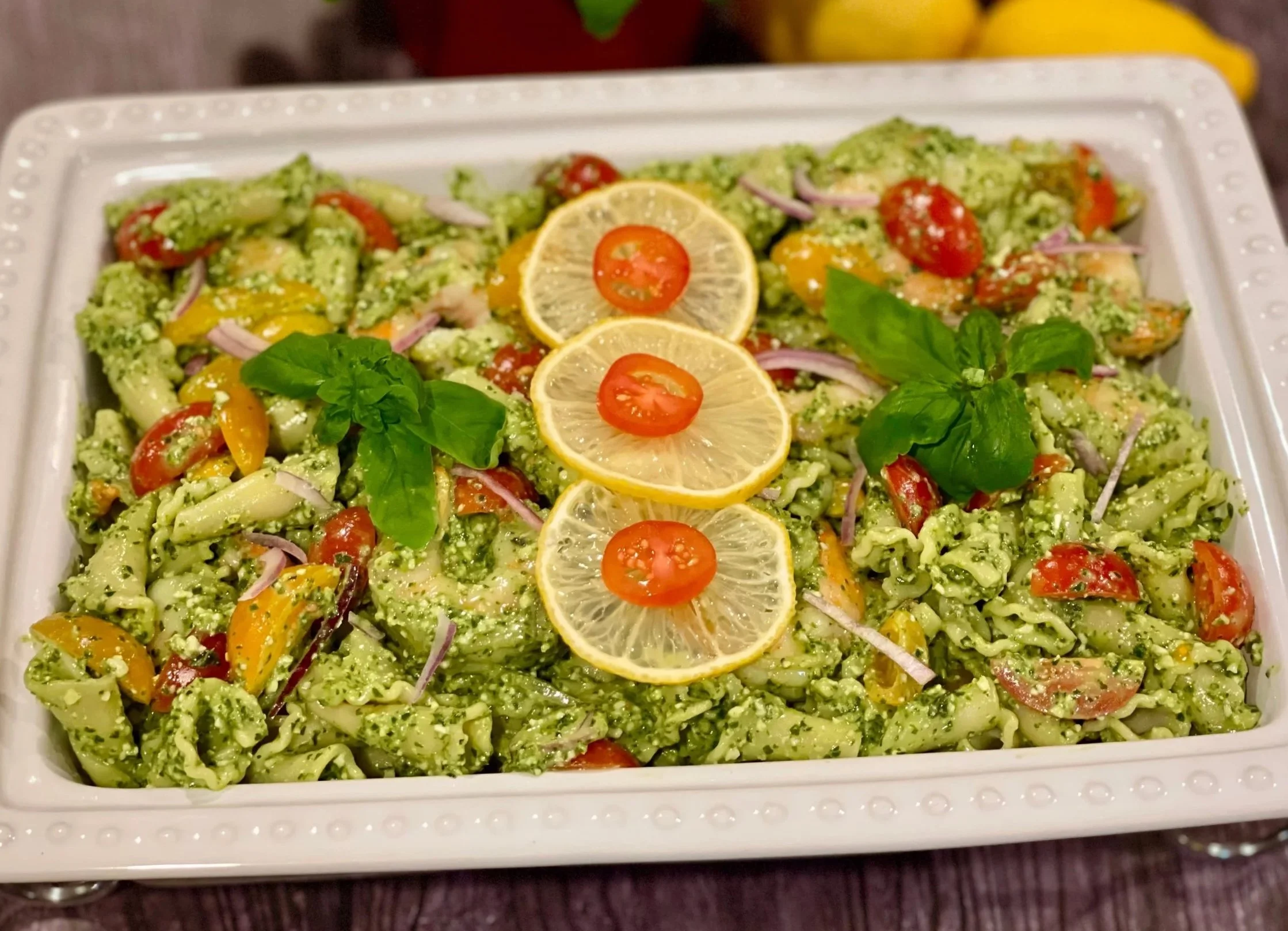 Pesto Shrimp Pasta Salad: Easy 30-Minute Dinner