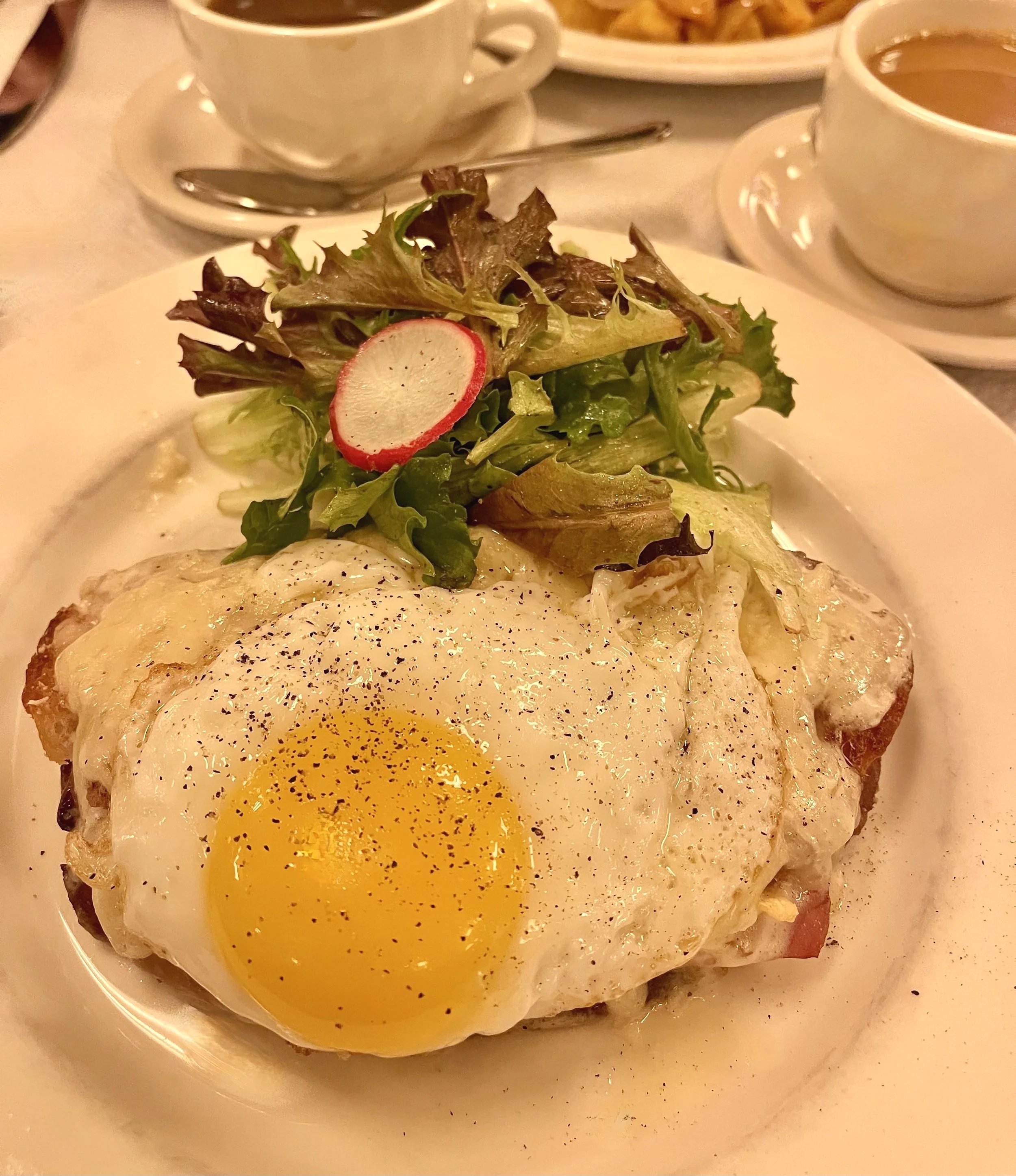 Croque Madame at Balthazar