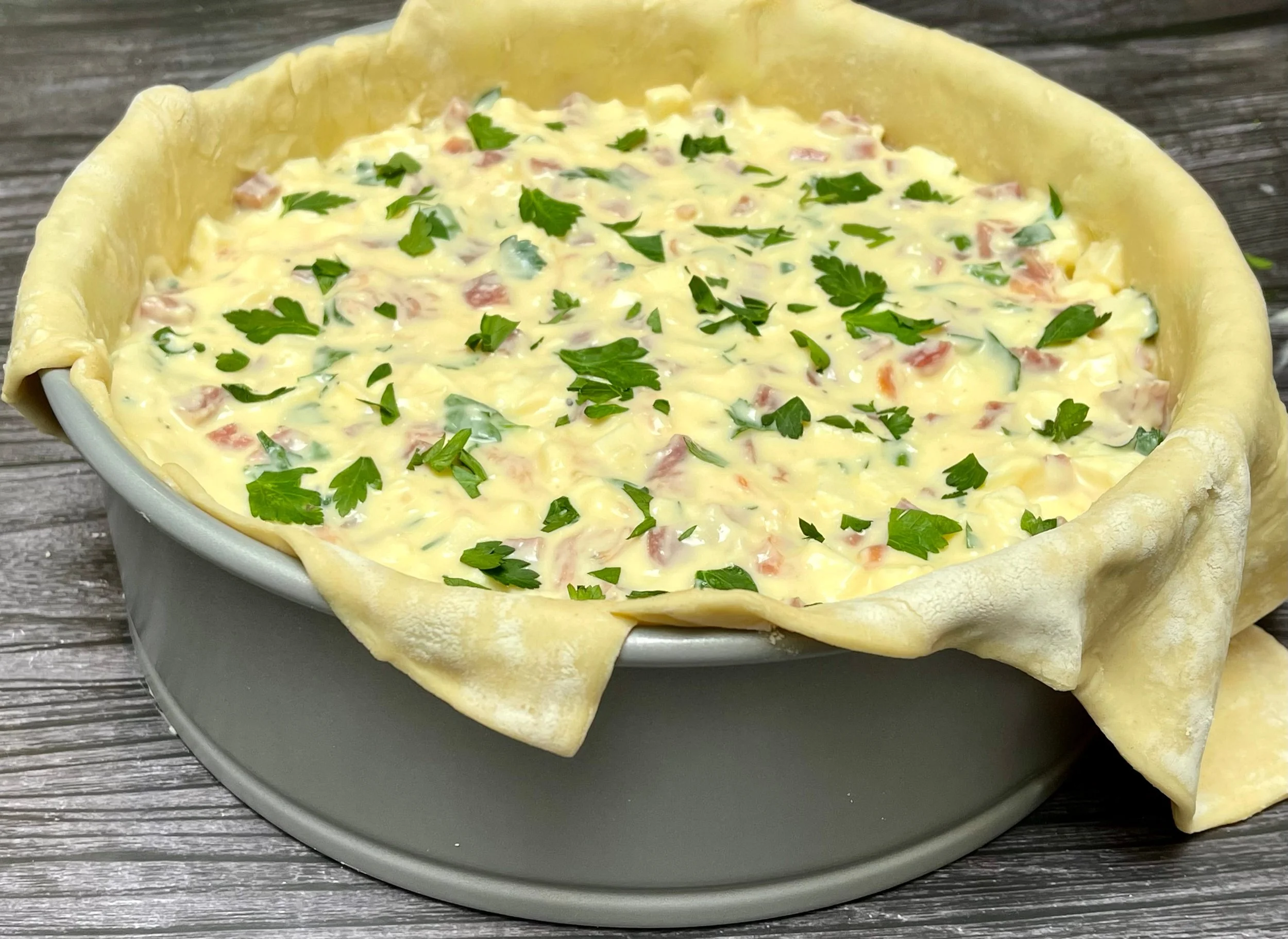 All ingredients in the piazzagaina