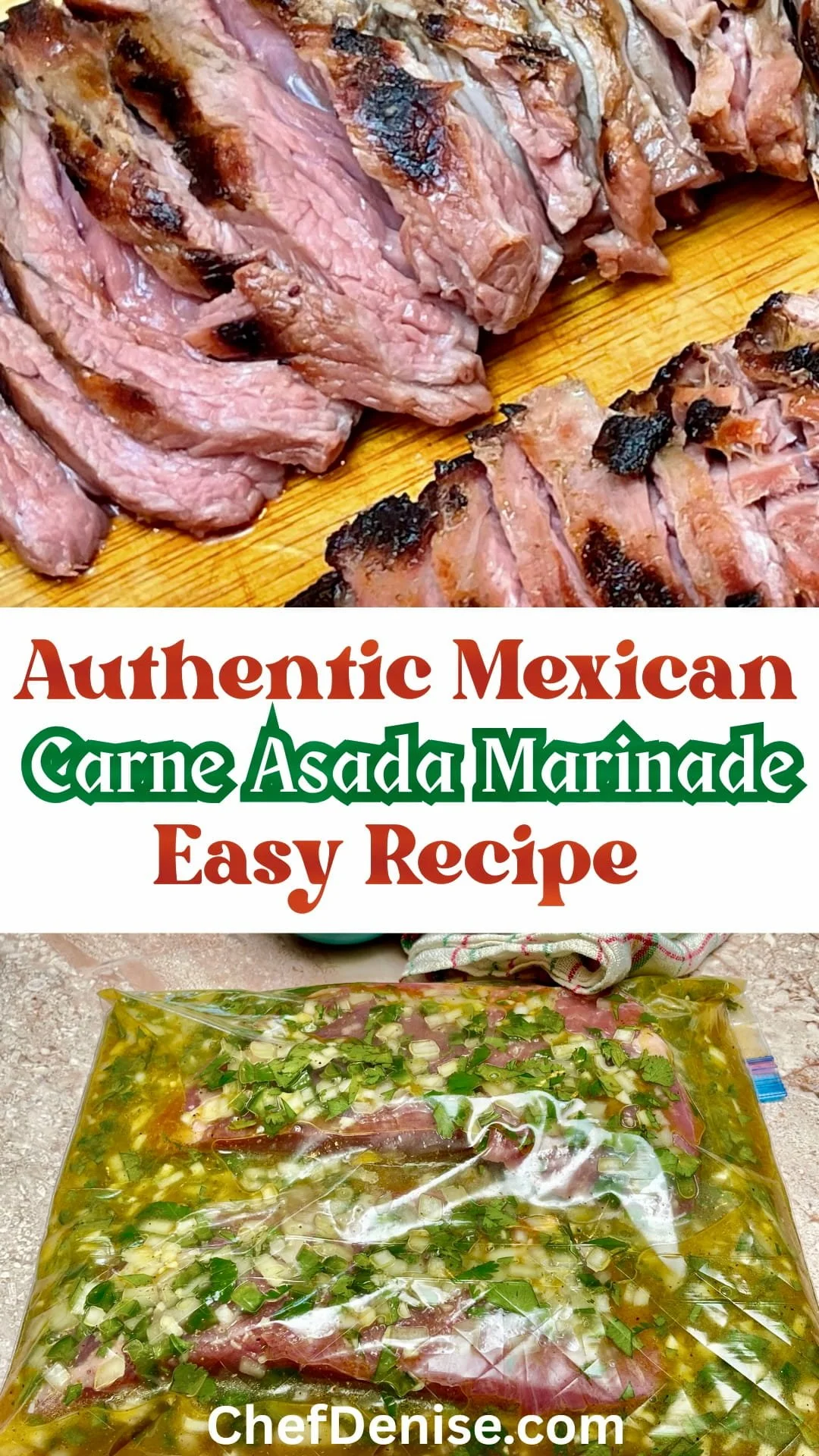 Pin for Carne Asada Marinade Recipe