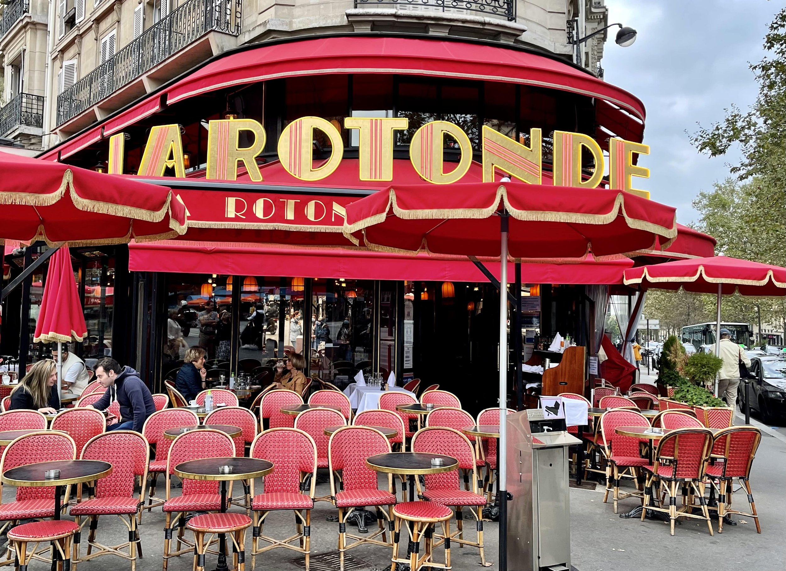 La Rotonde, historically the best cafe in Paris for starving artists
