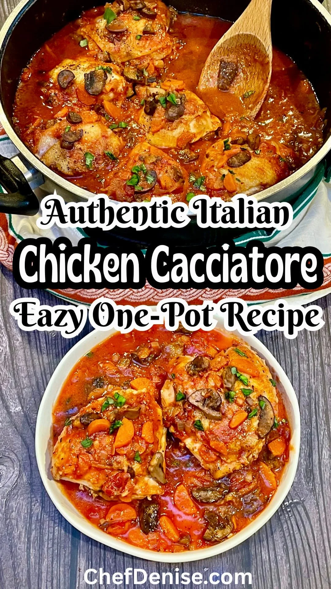 Pin for Chicken Cacciatore easy