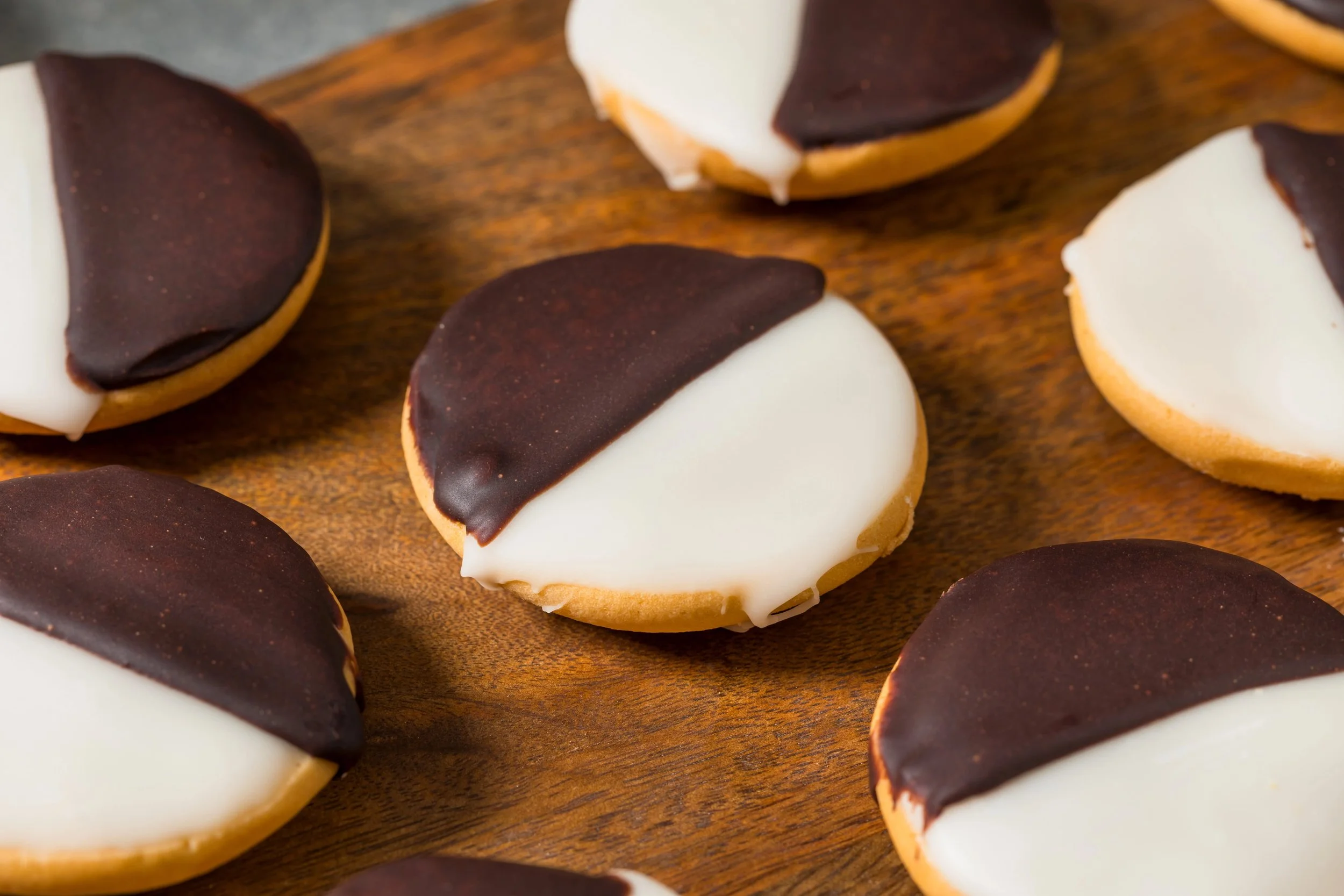 Giant Black & White Cookies
