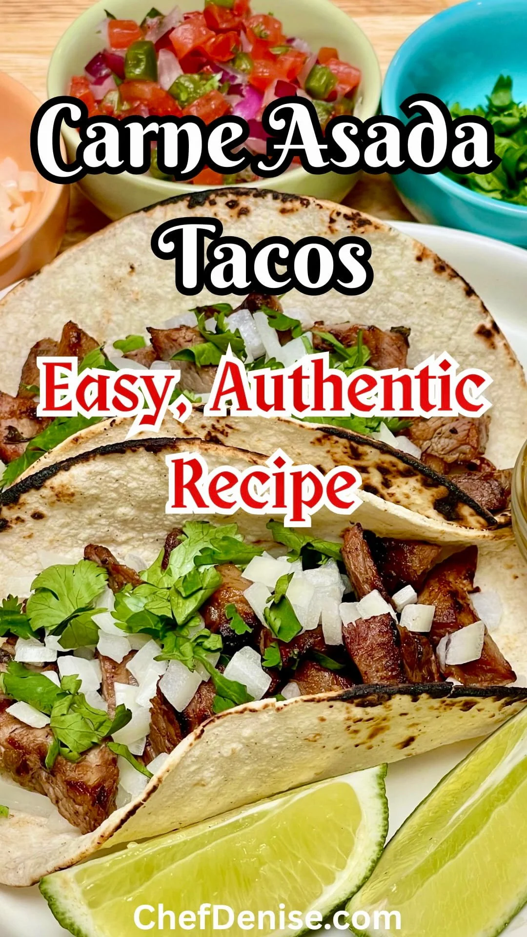Pin for Carne Asada Tacos Recipe
