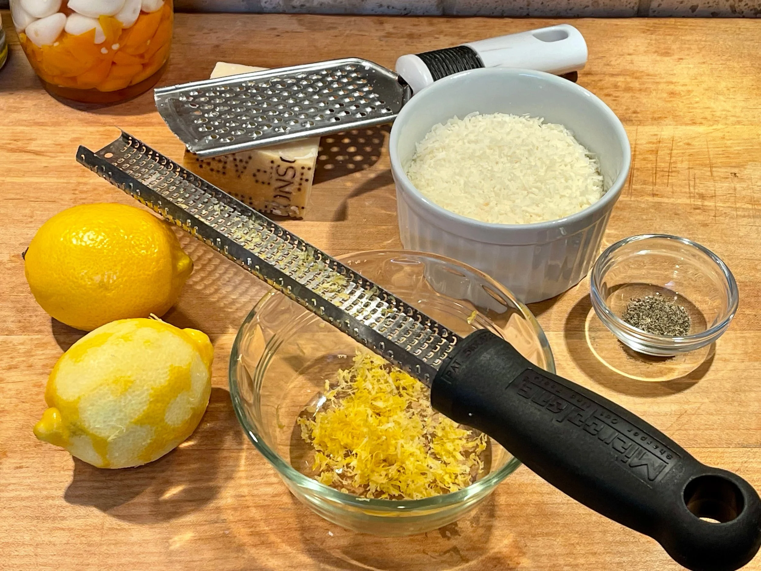 Ingredients for Parmesan-Crusted Salmon