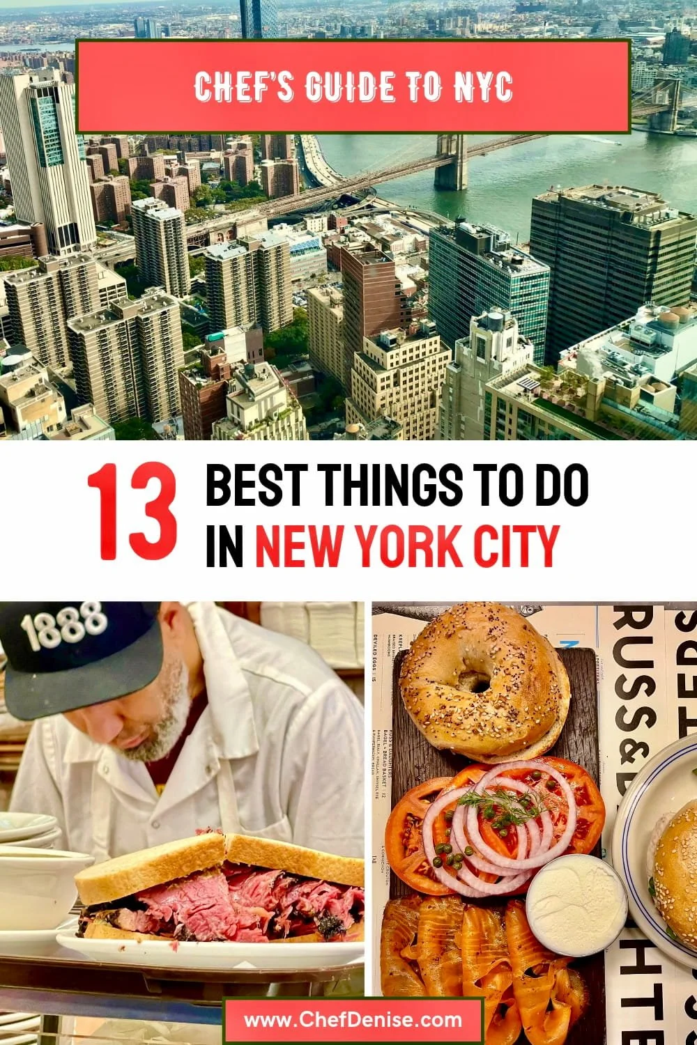 Pin for things to do in NYC