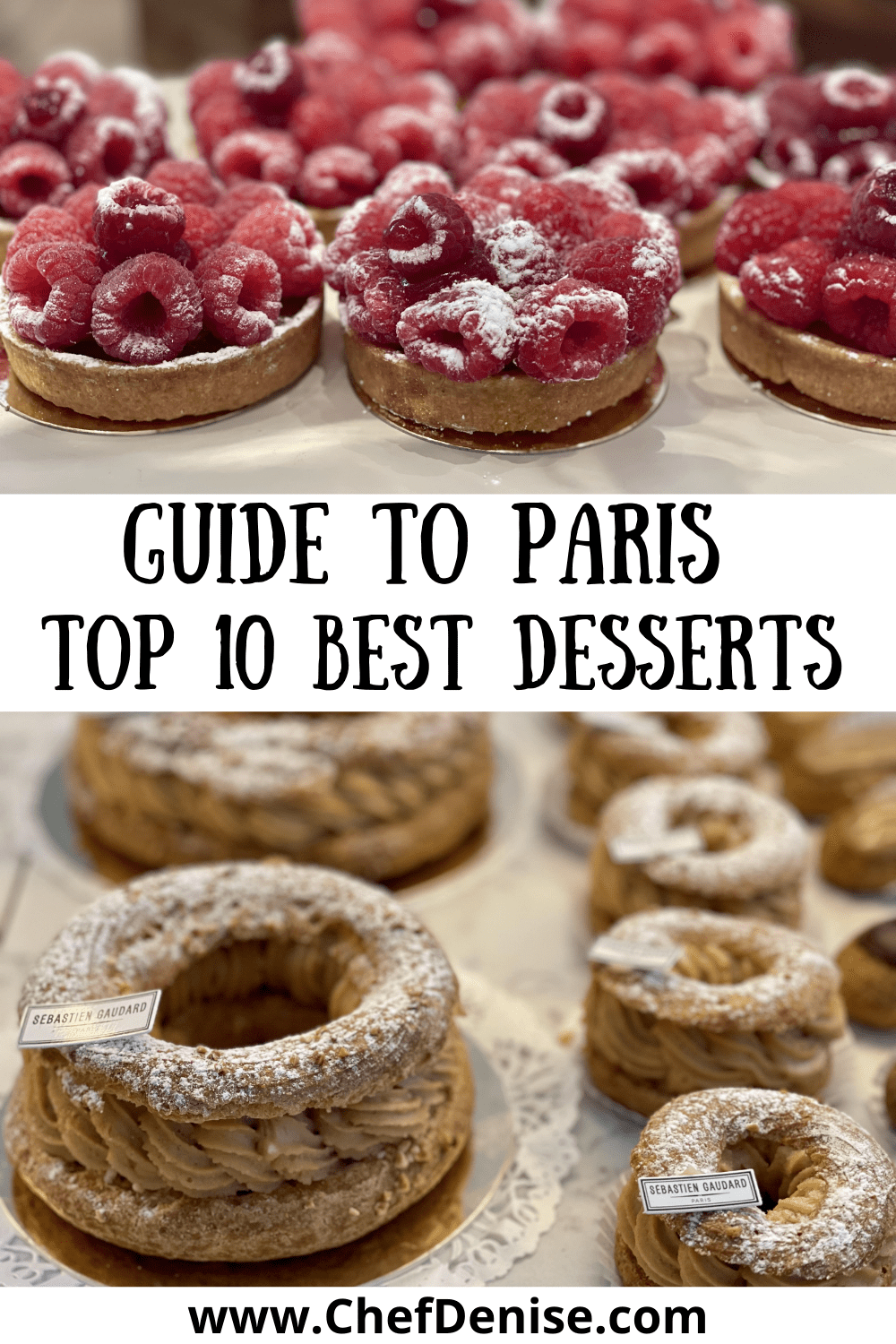 Pin for Guide to Paris Desserts