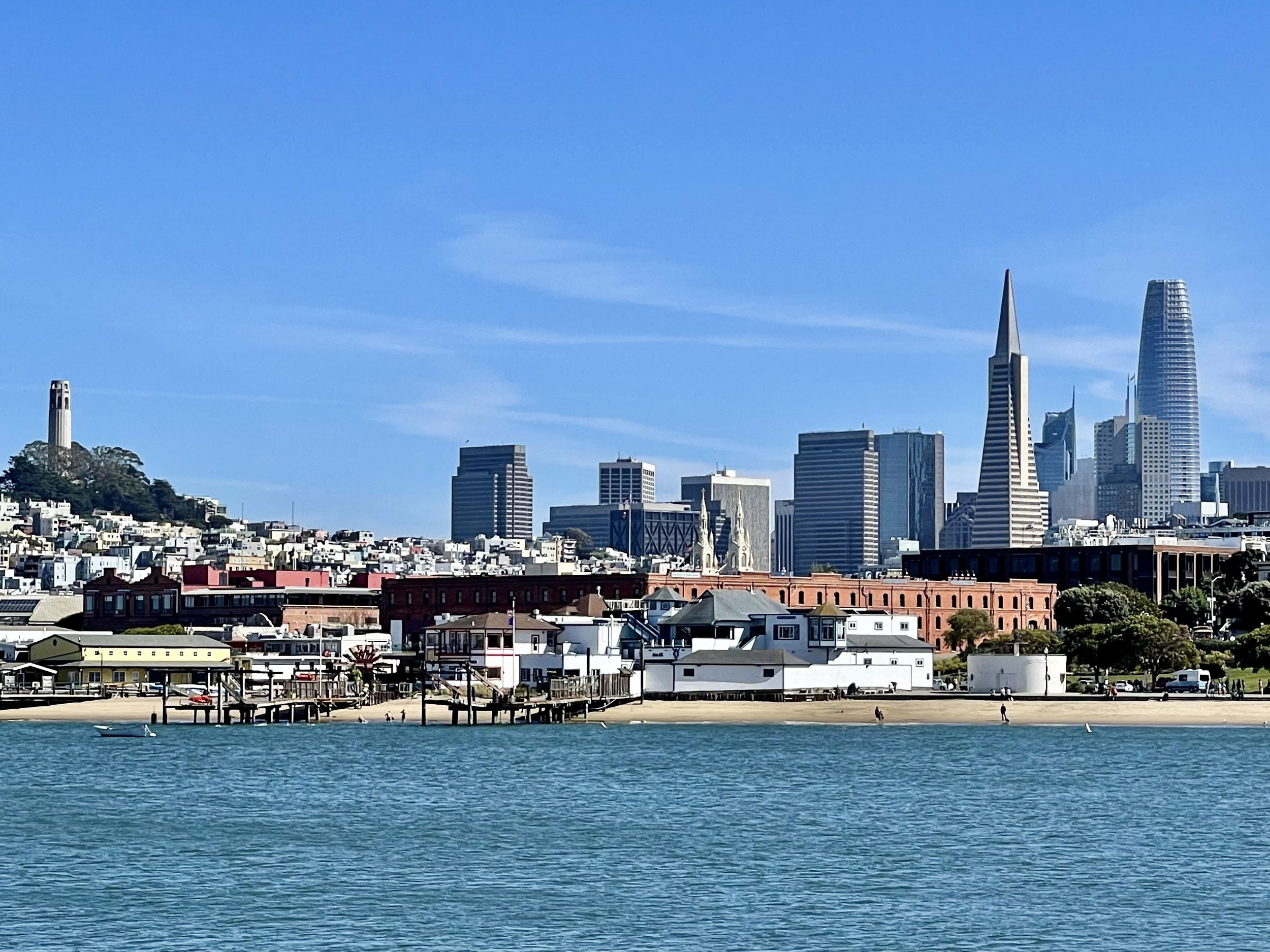 One of the best views in San Francisco is from the Municipal Pier at the Aquatic Cove.