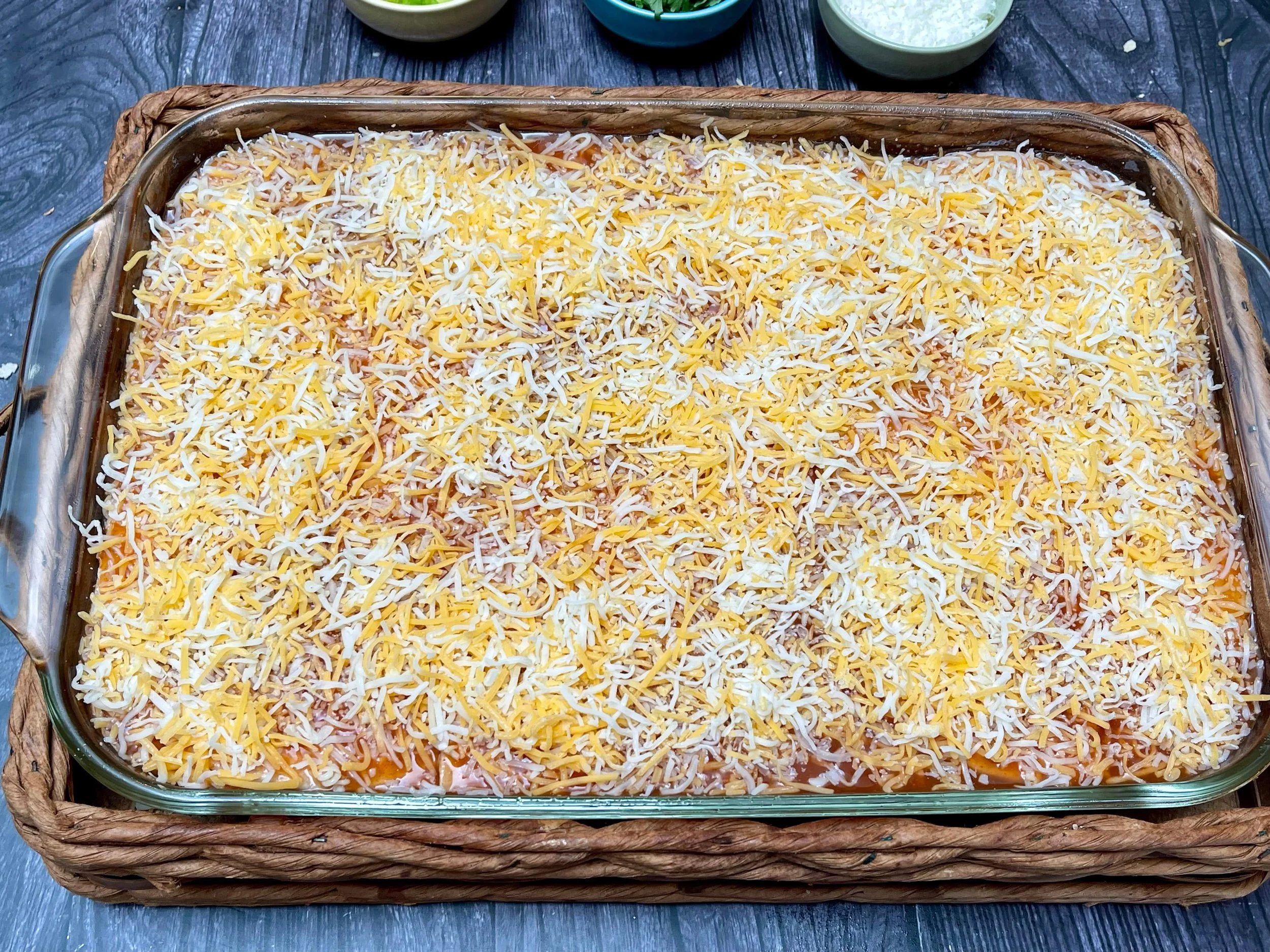 Top layer without chicken