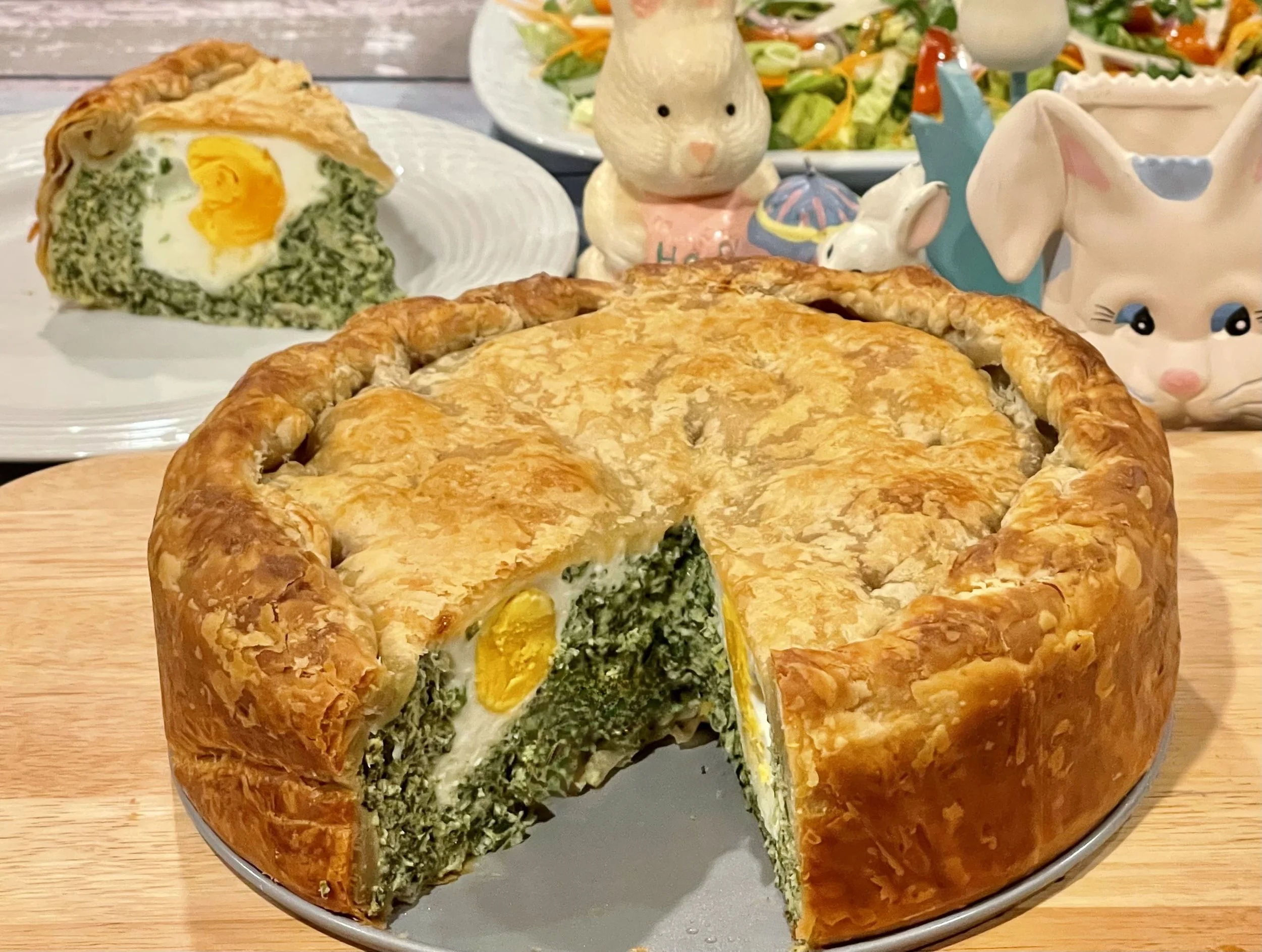 Homemade Torta Pasqualina