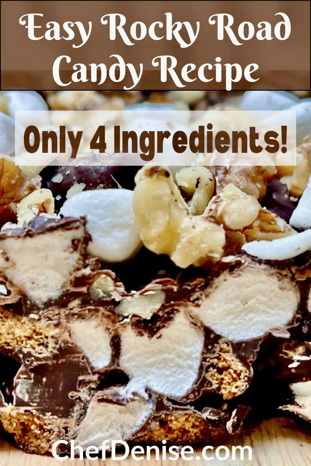 Pin for Rocky Road Candy Recipe