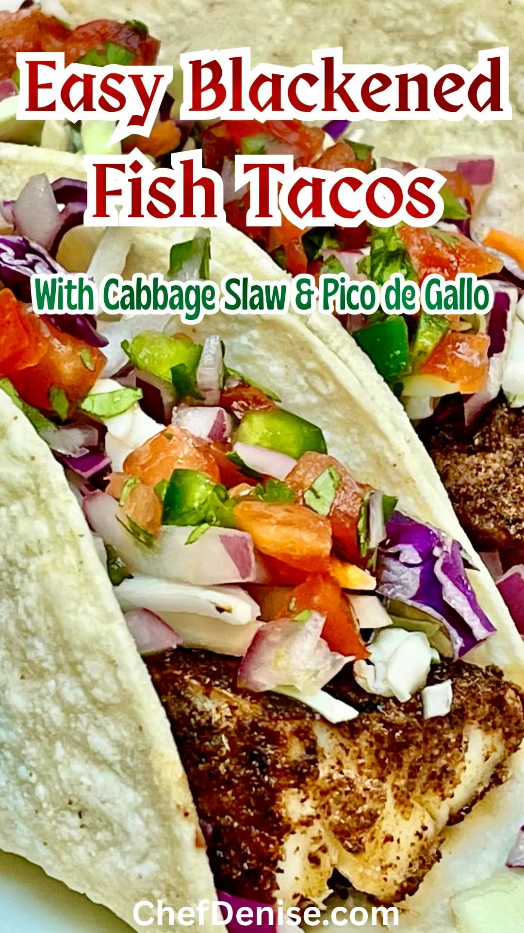 Pin for Blackened Fish Tacos