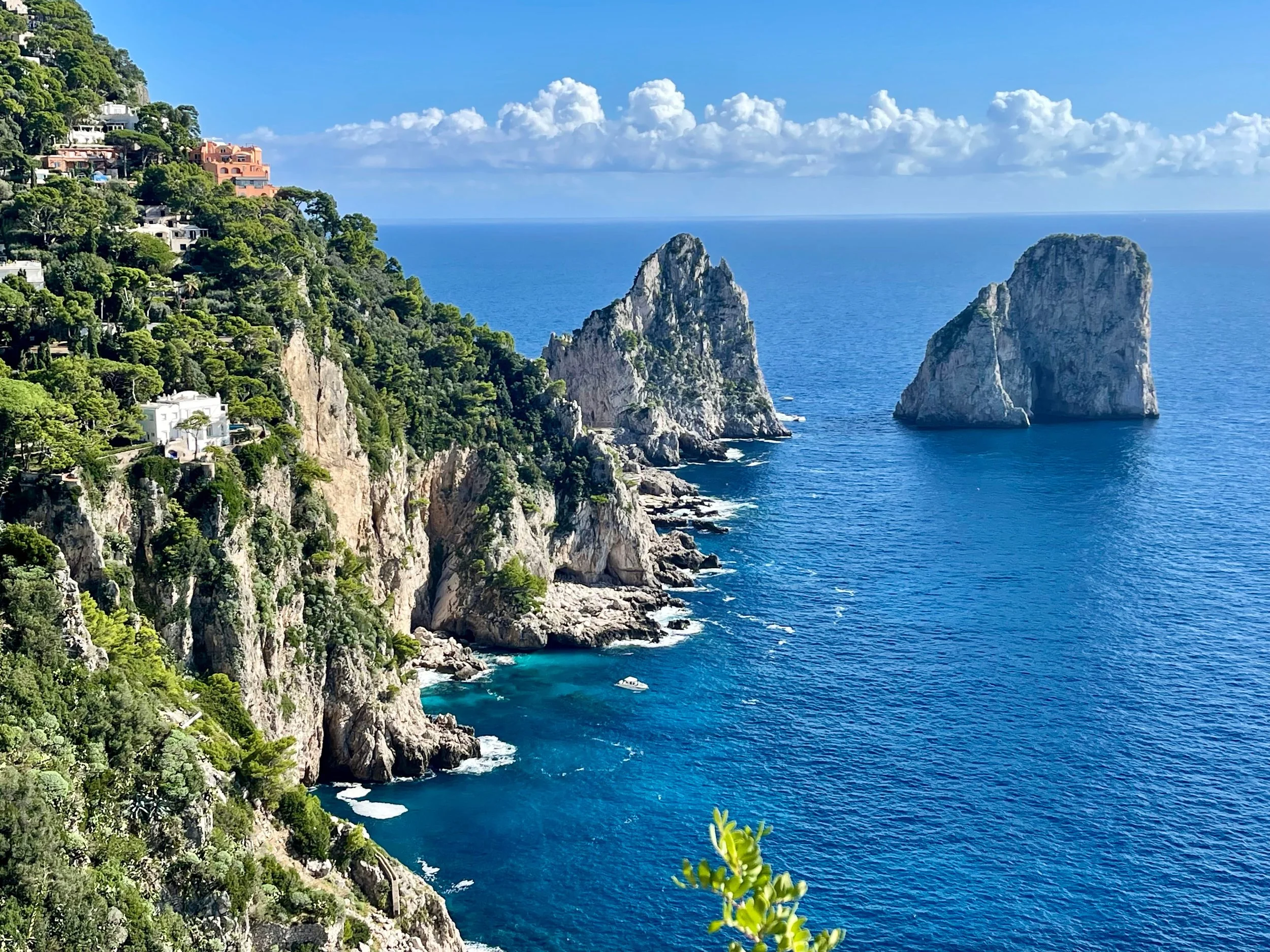 Cliffs on the Island of Capri