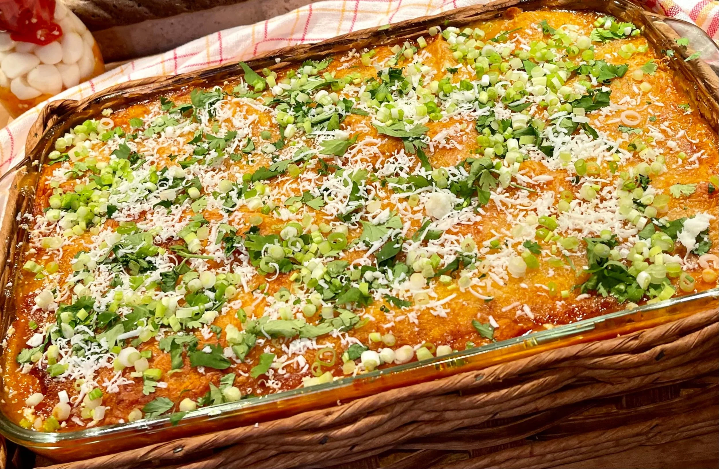 Chicken Enchilada Casserole recipe