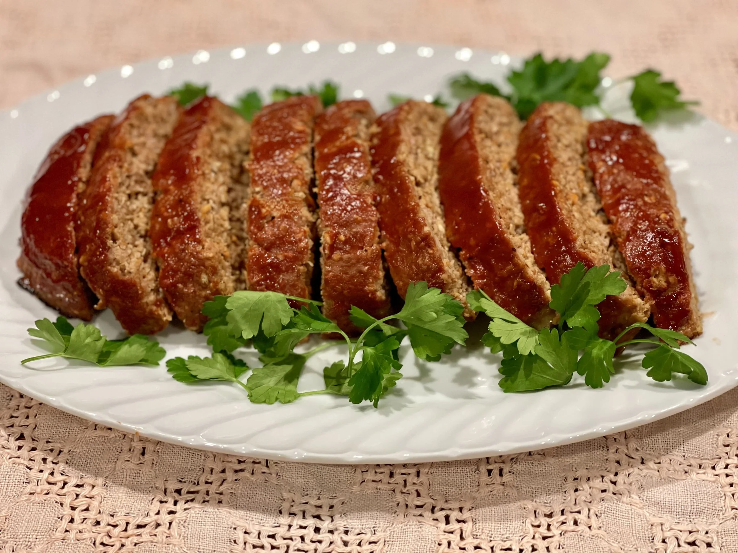 Traditional turkey meatloaf
