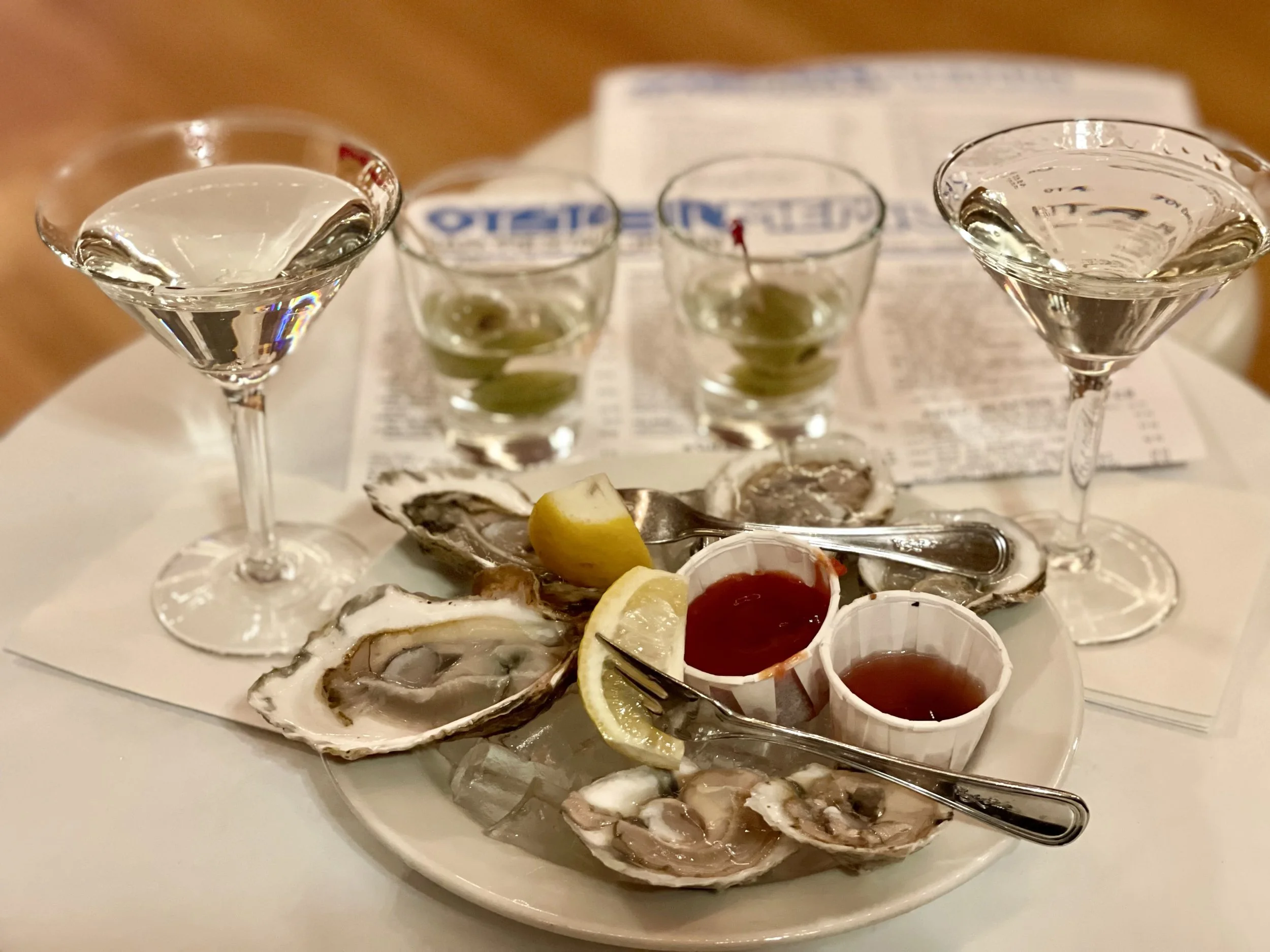 Oysters at Grand Central Oyster Bar