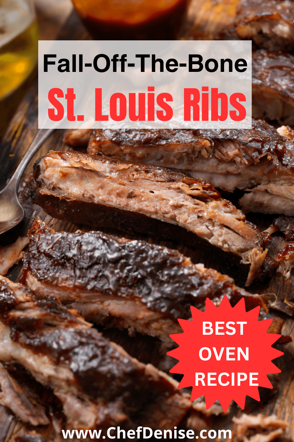 Fall-Off-The-Bone St. Louis-Style Ribs in the Oven — Chef Denise