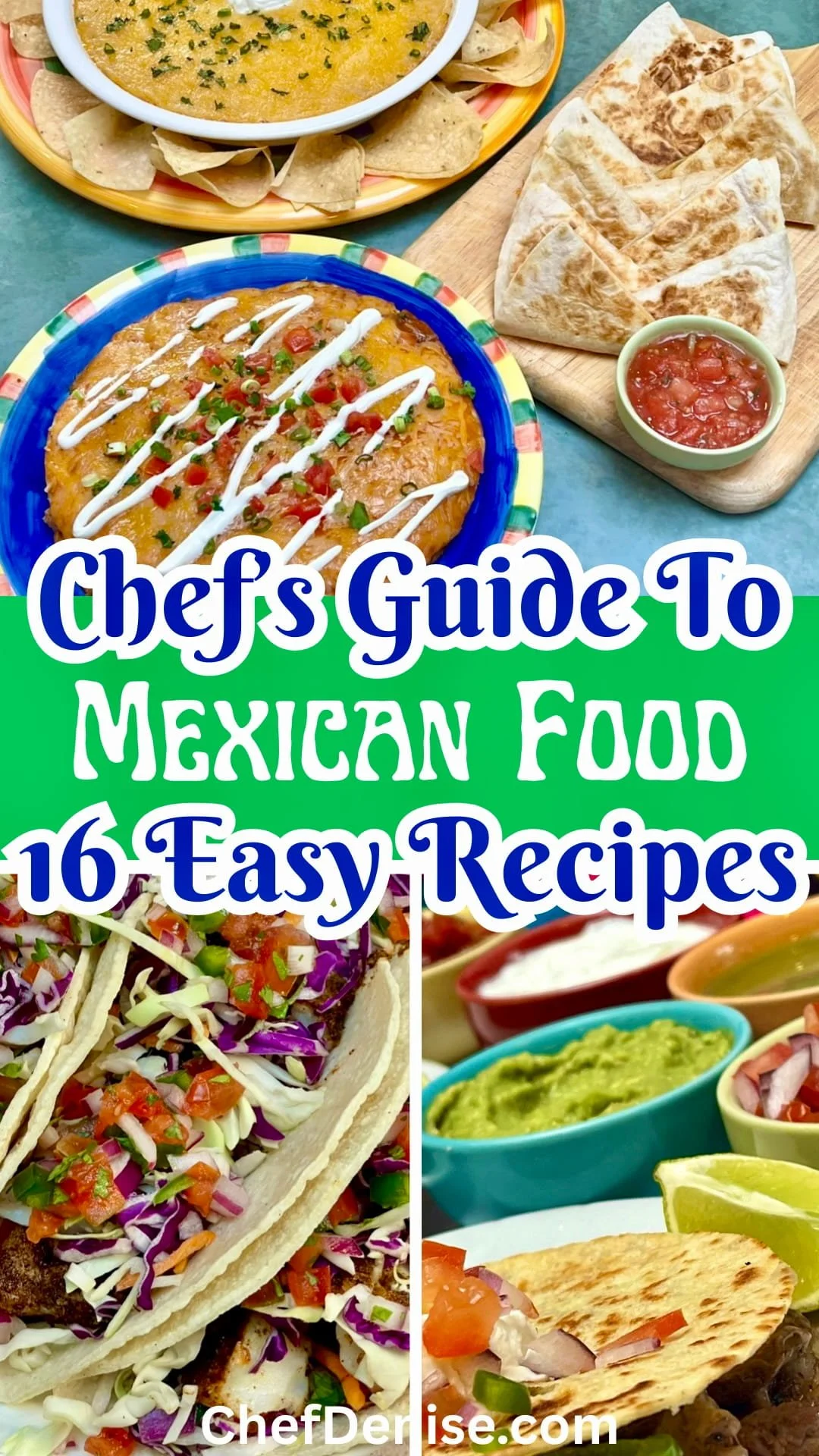 Pin for easy Mexican Food Recipes