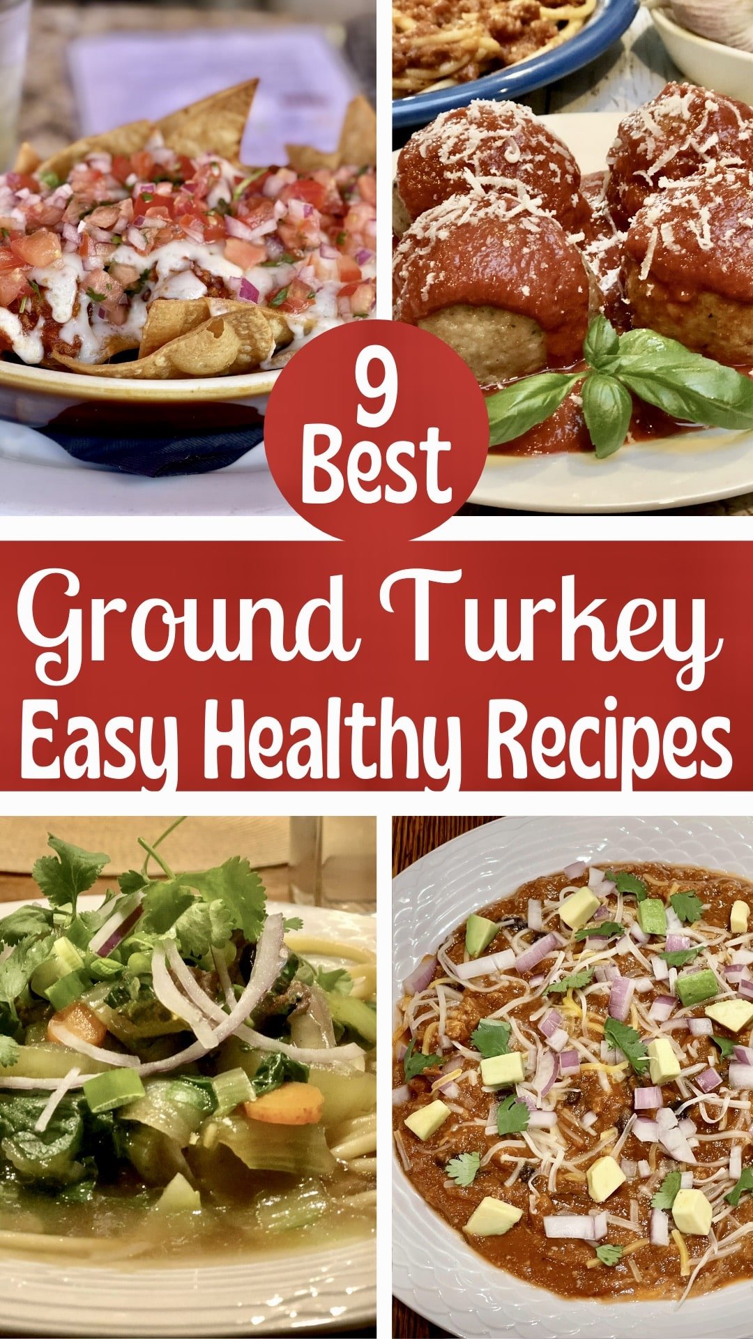 Pin for Easy Healthy Ground Turkey Recipes
