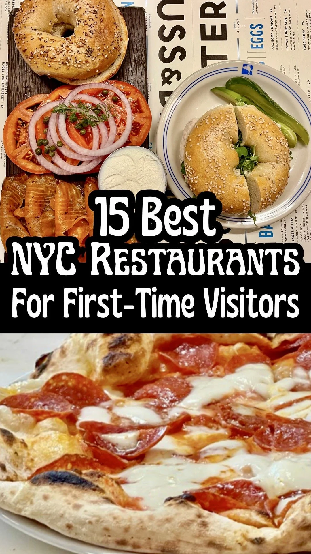 Pin for Best Restaurants in NY for First-Time Visitors