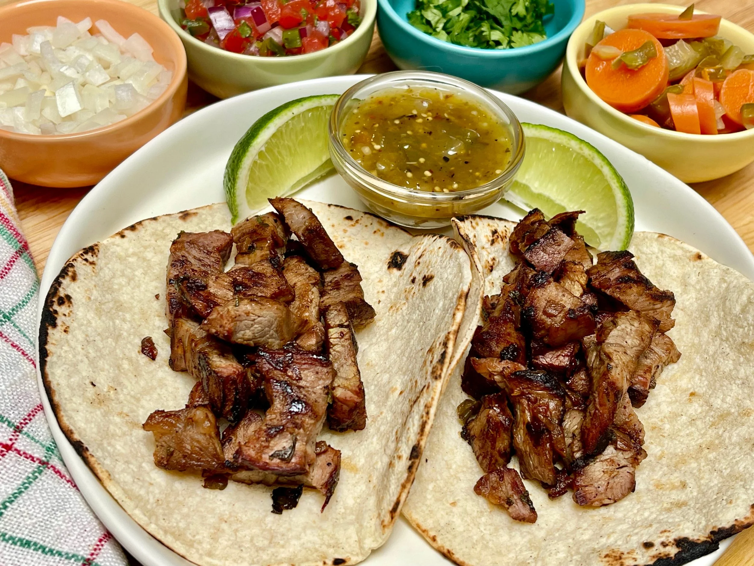 Stovetop Carne Asada Recipe used for tacos