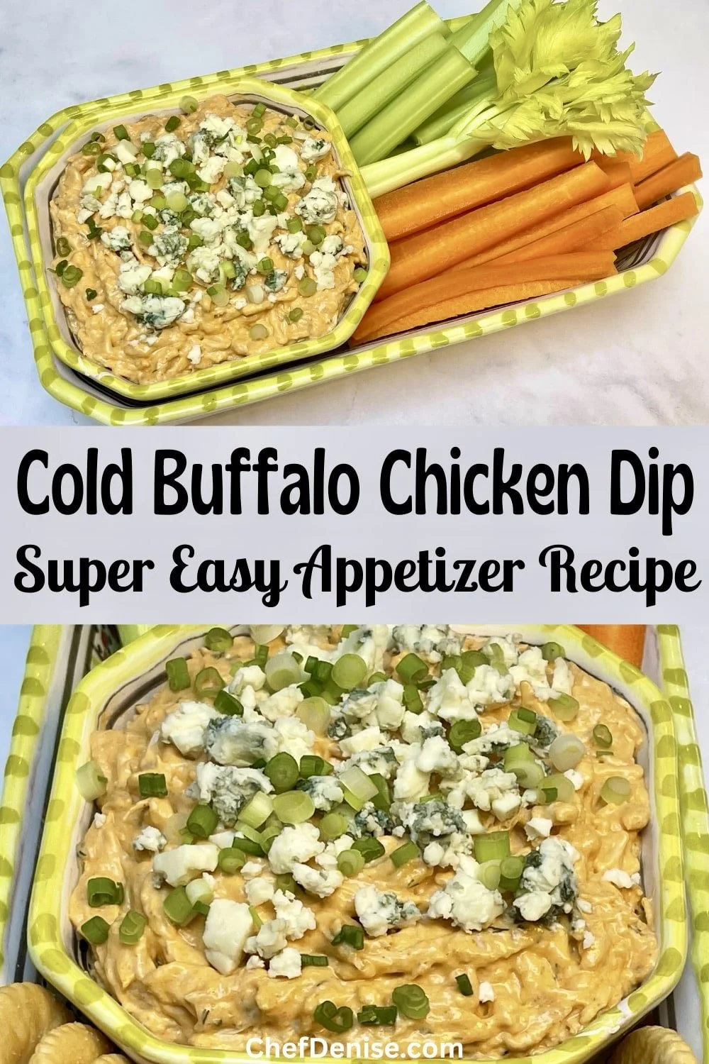 Pin for Cold Buffalo Chicken Dip