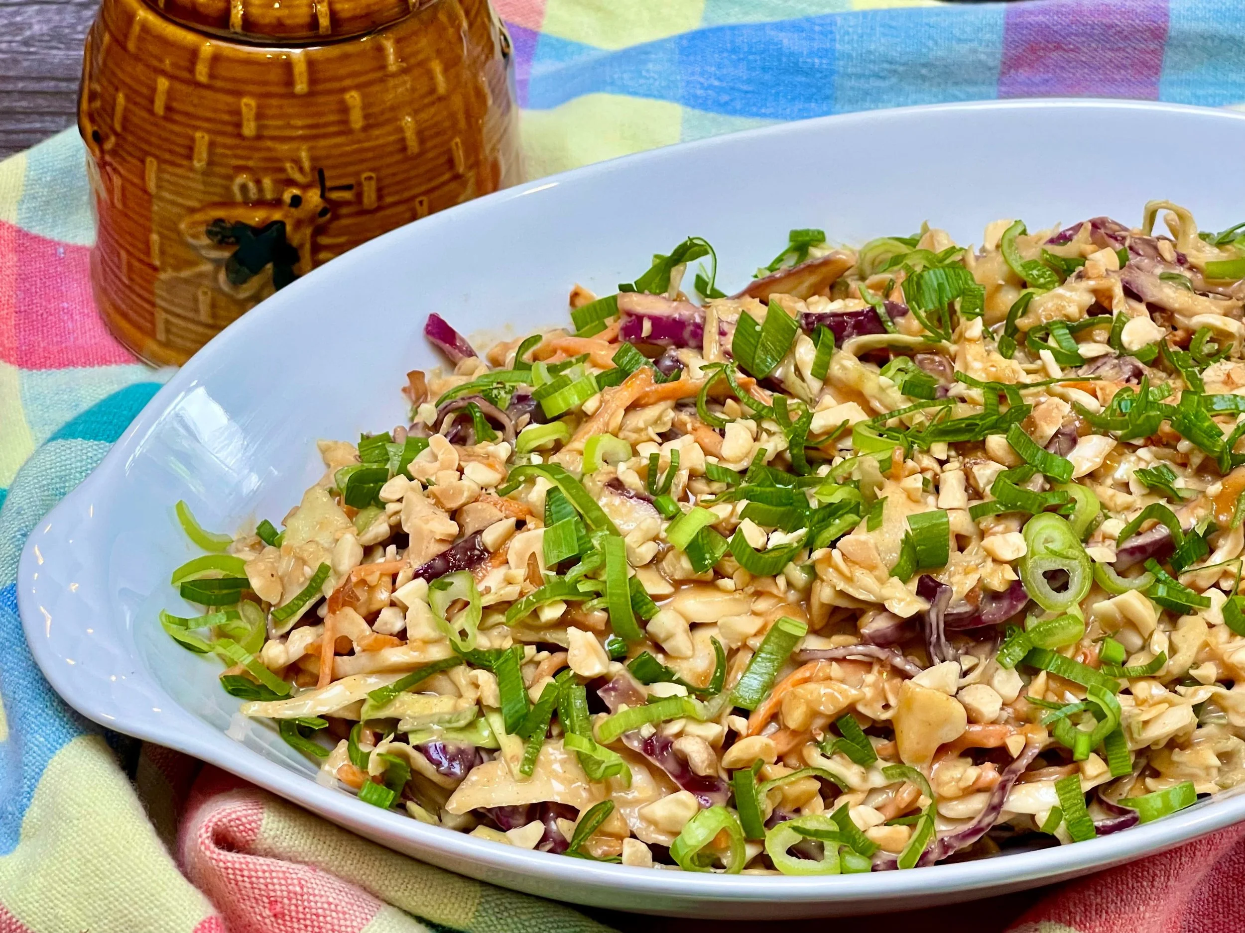 Asian Peanut Slaw