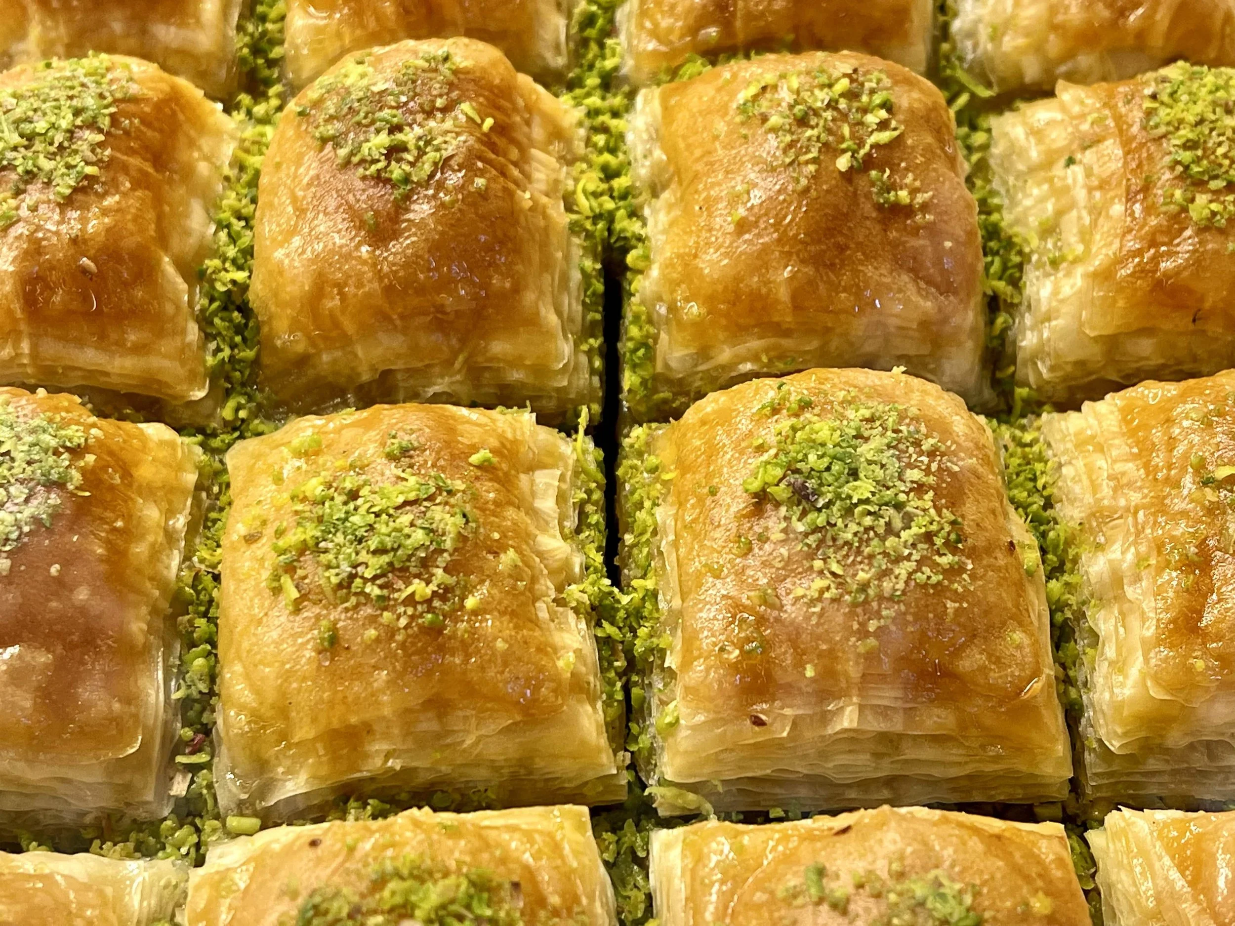 The popular Greek dessert, Baklava