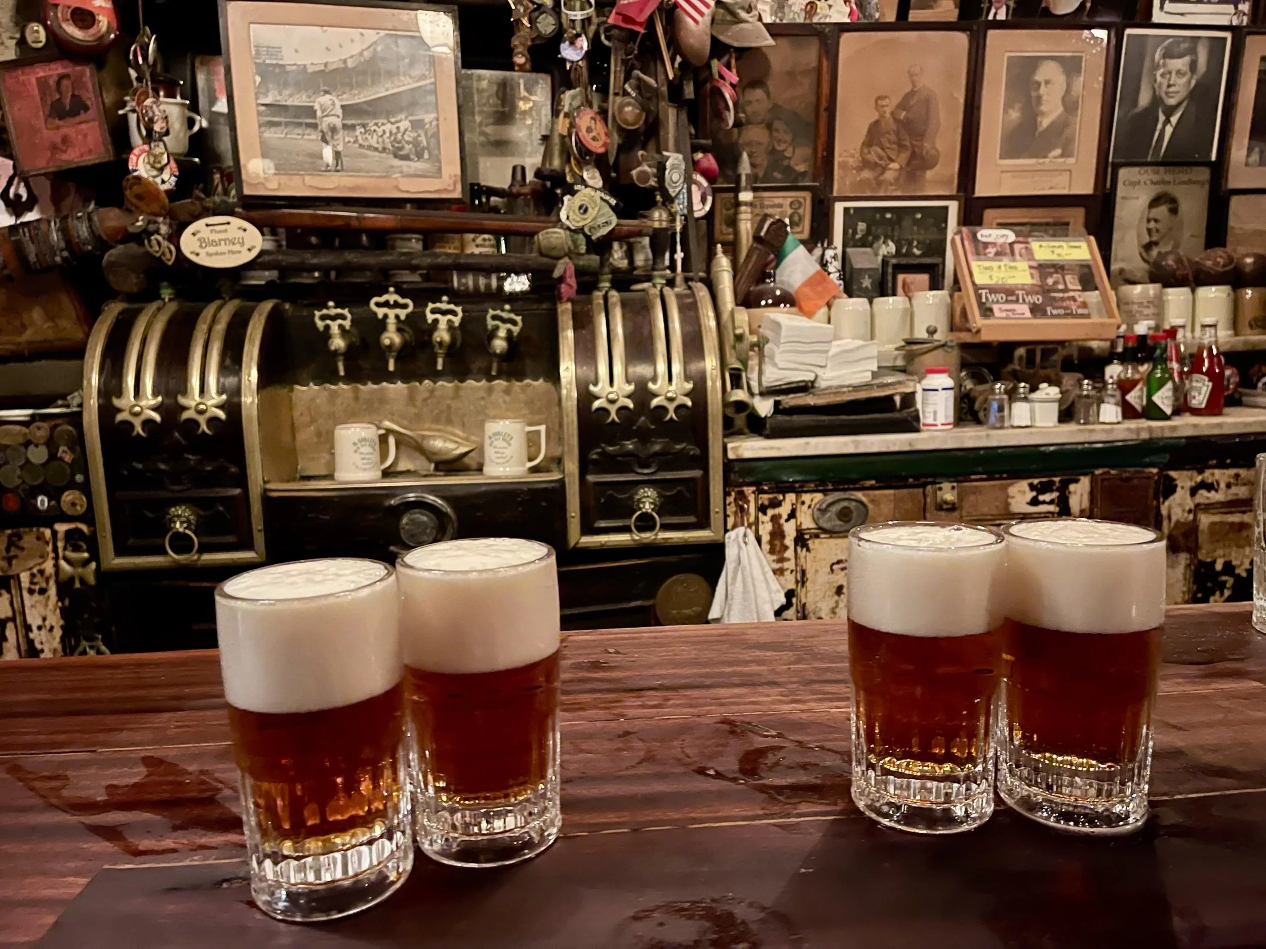 Beer at McSorley's