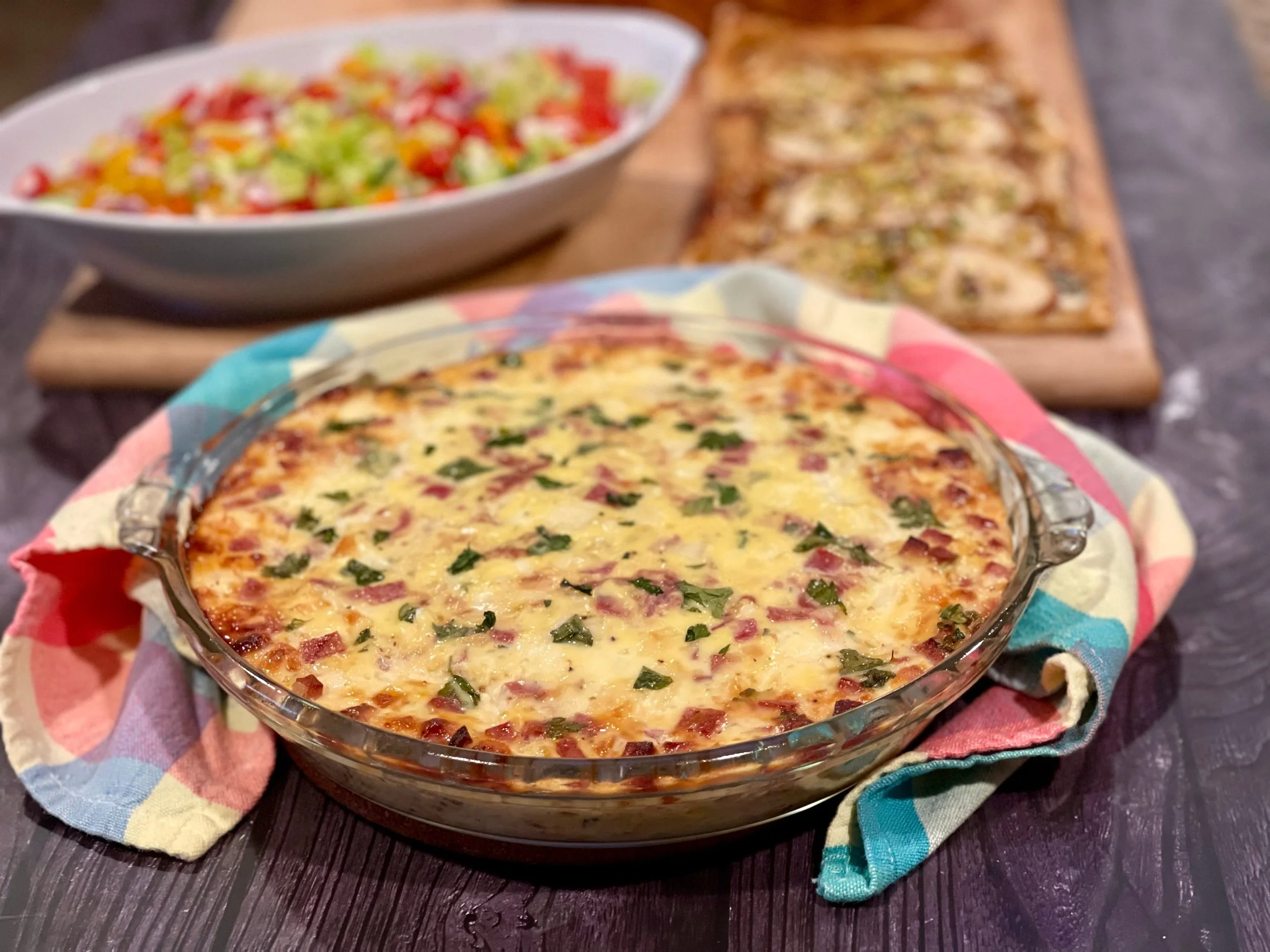 Crustless Pizza Rustica