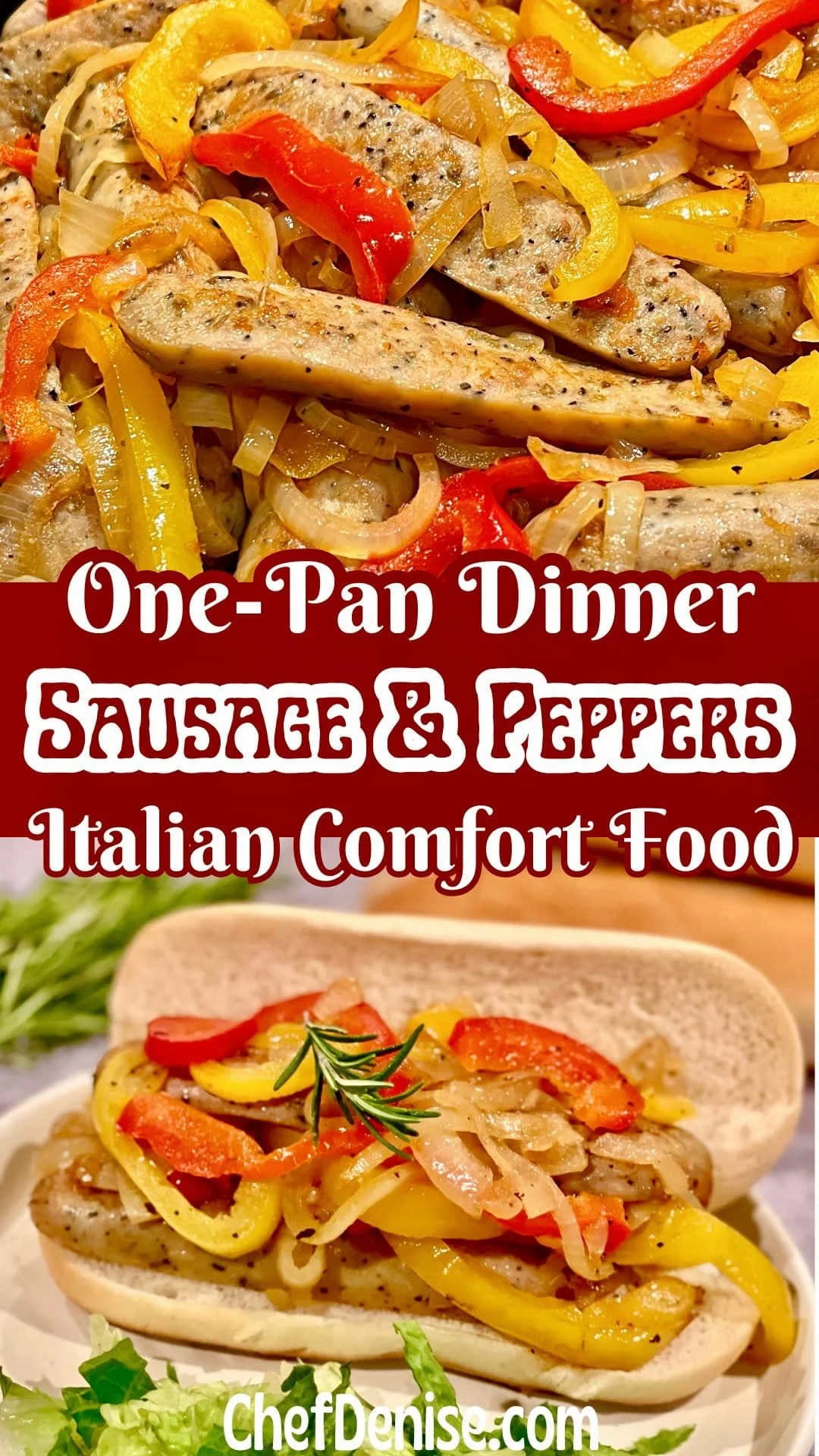 Pin for Sausage and Peppers