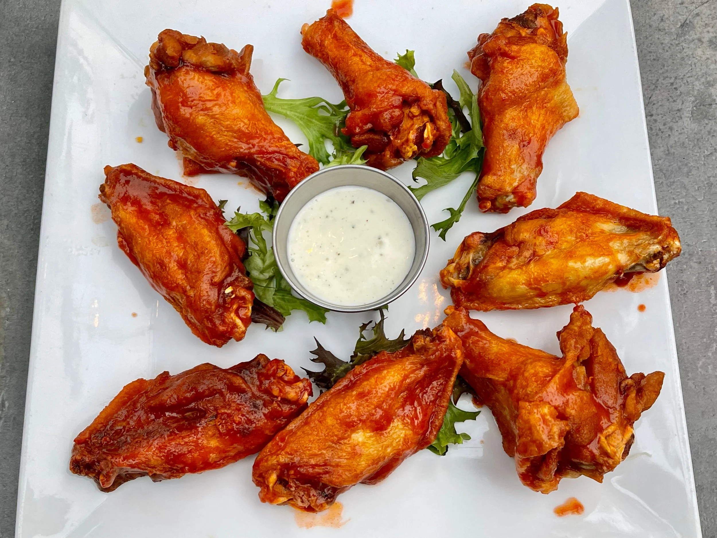 Plate of Buffalo Wings
