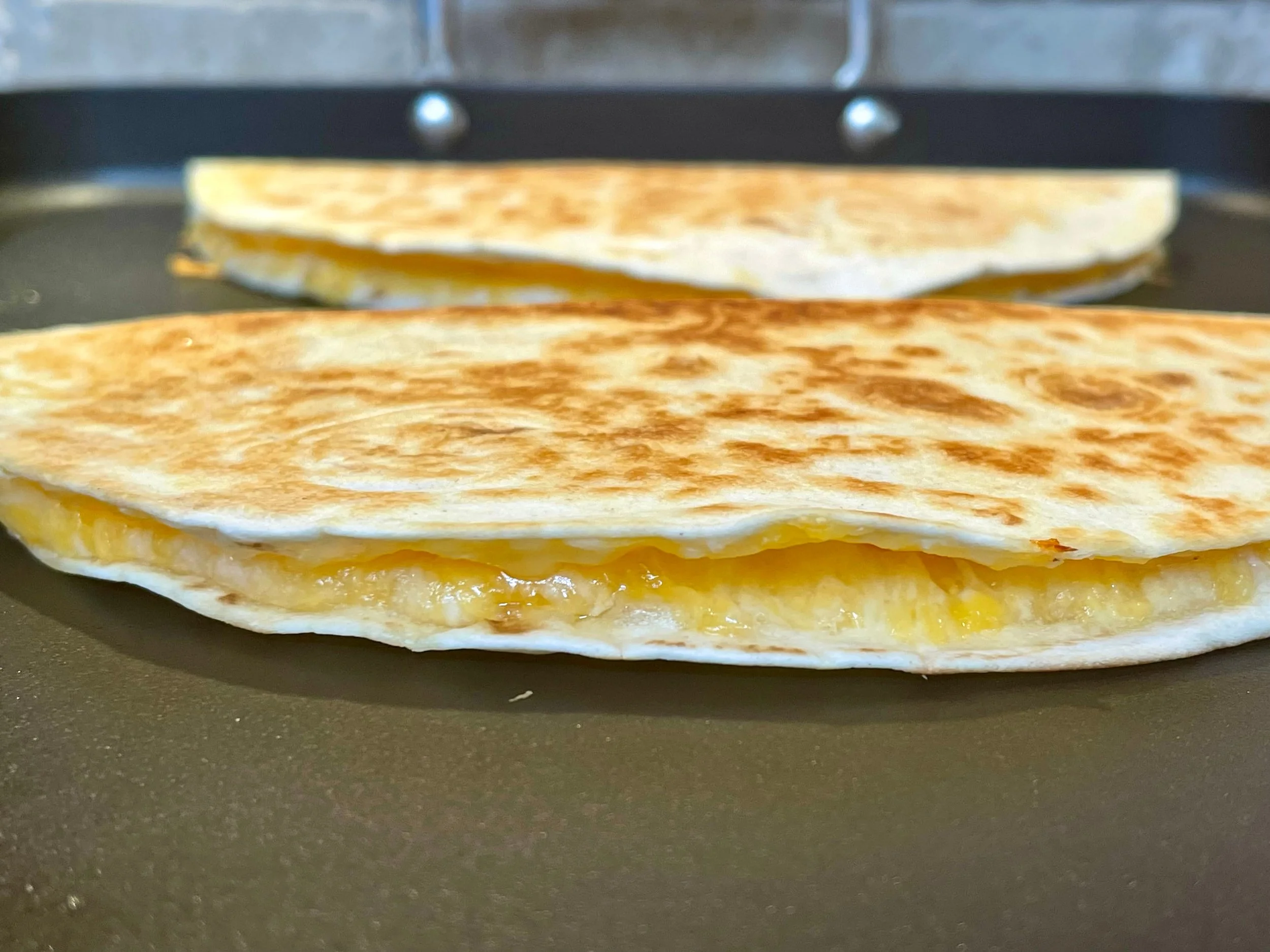 Make sure cheese is melted