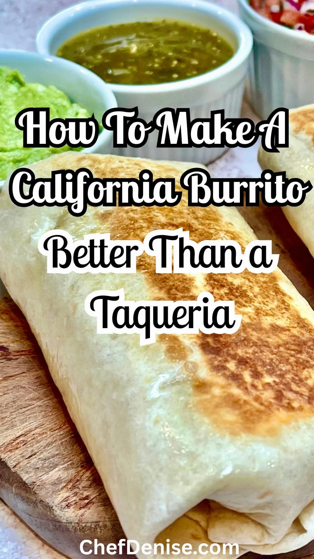 Pin for California Burrito recipe
