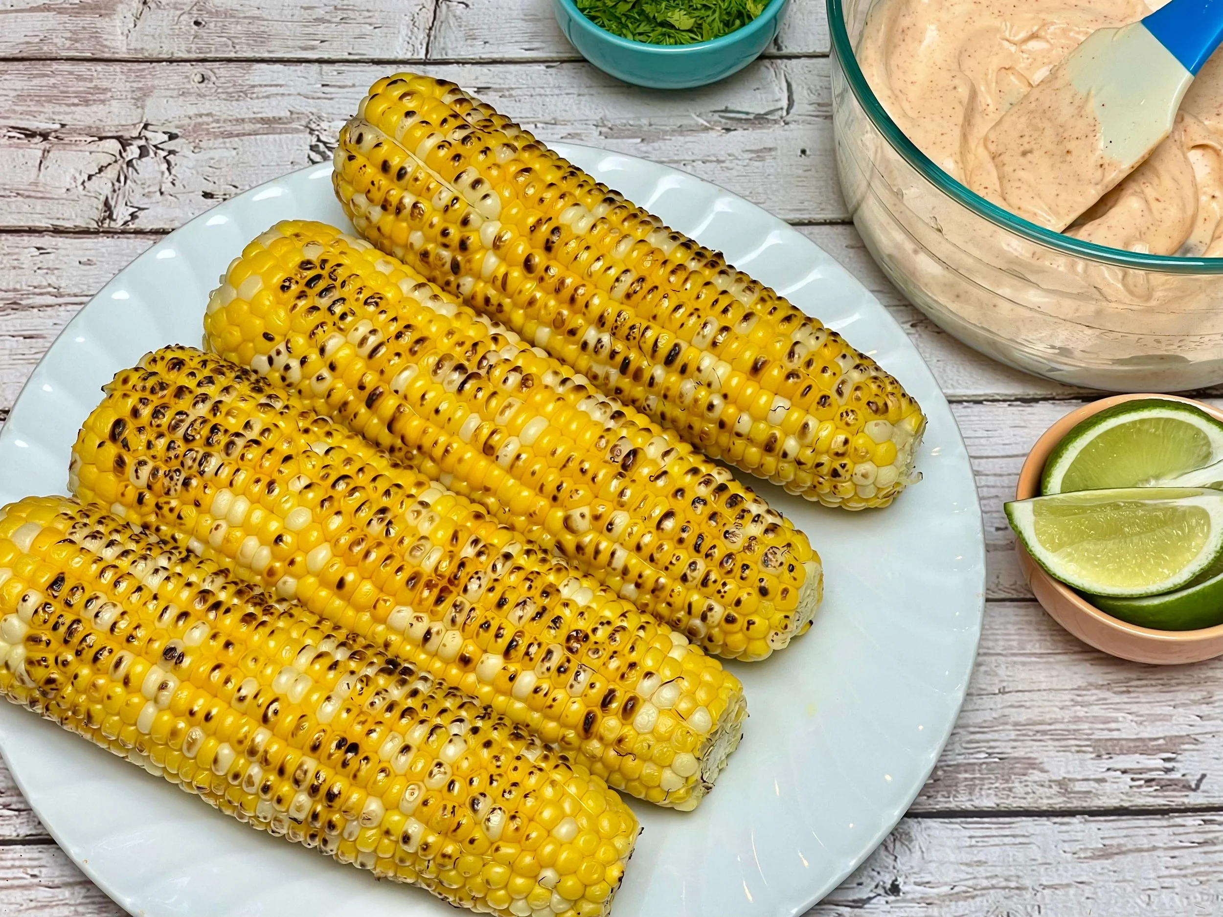 Charred Corn