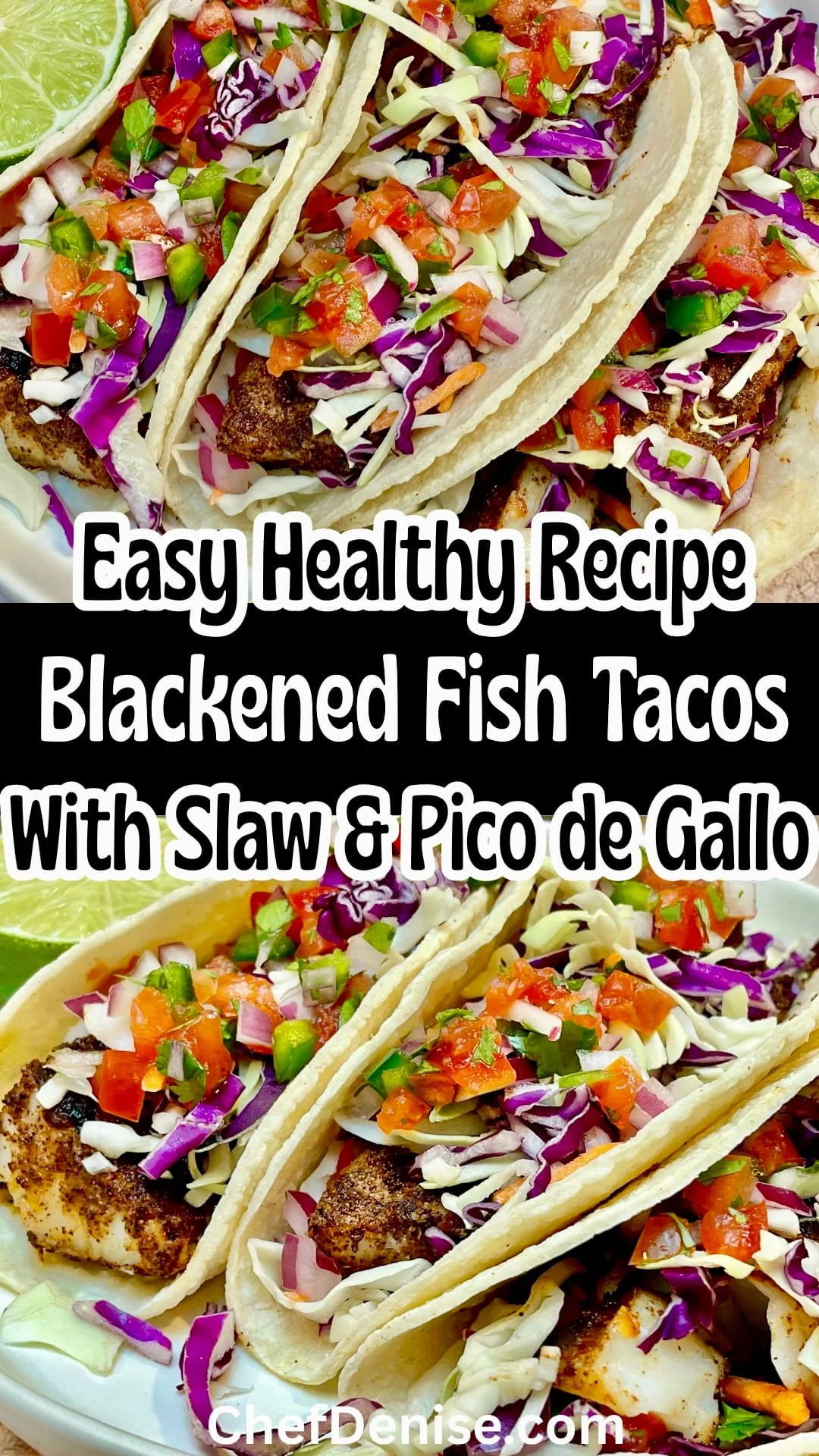 Pin for Blackened Fish Tacos
