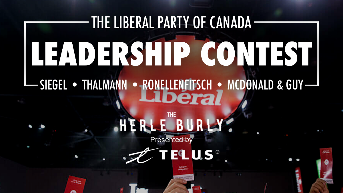 Liberal Leadership Contest The Herle Burly