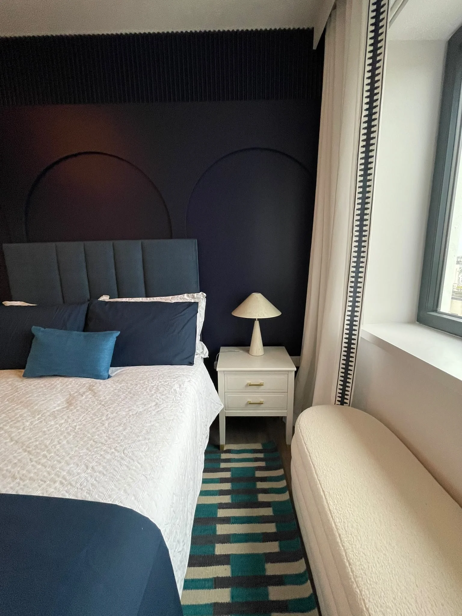 Bespoke wall panelling, modern, luxurious interior design