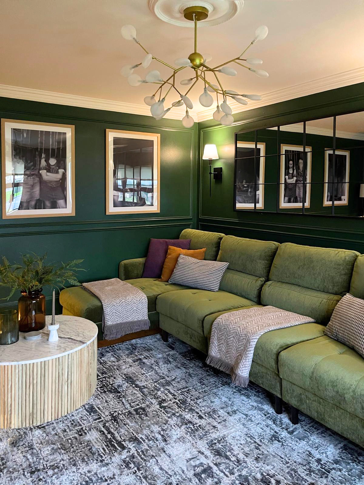 A relaxing and warm living room, in Co. Limerick