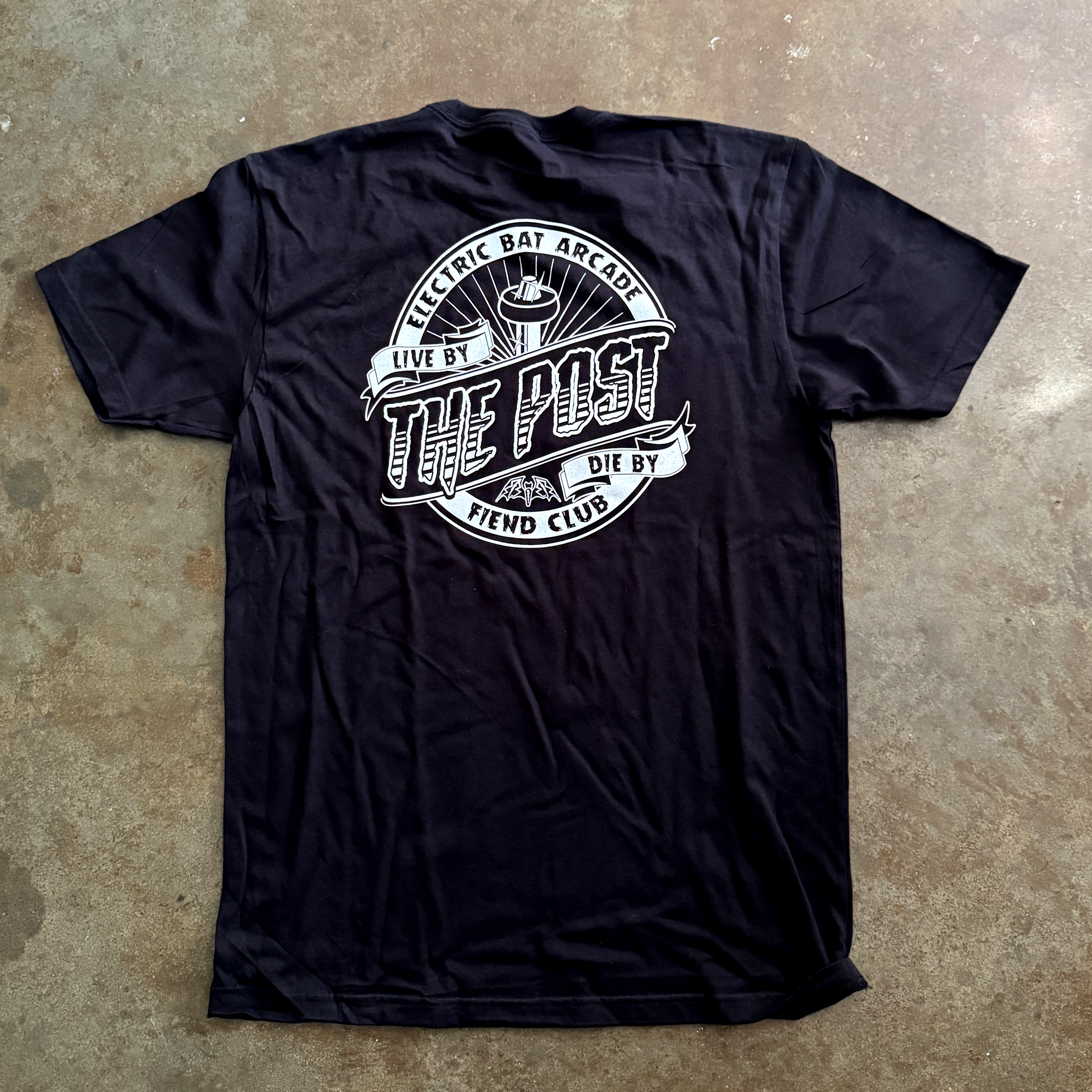 Electric Bat Arcade "The Post" Tee